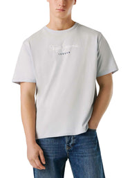 T-shirt Celeste Pepe Jeans