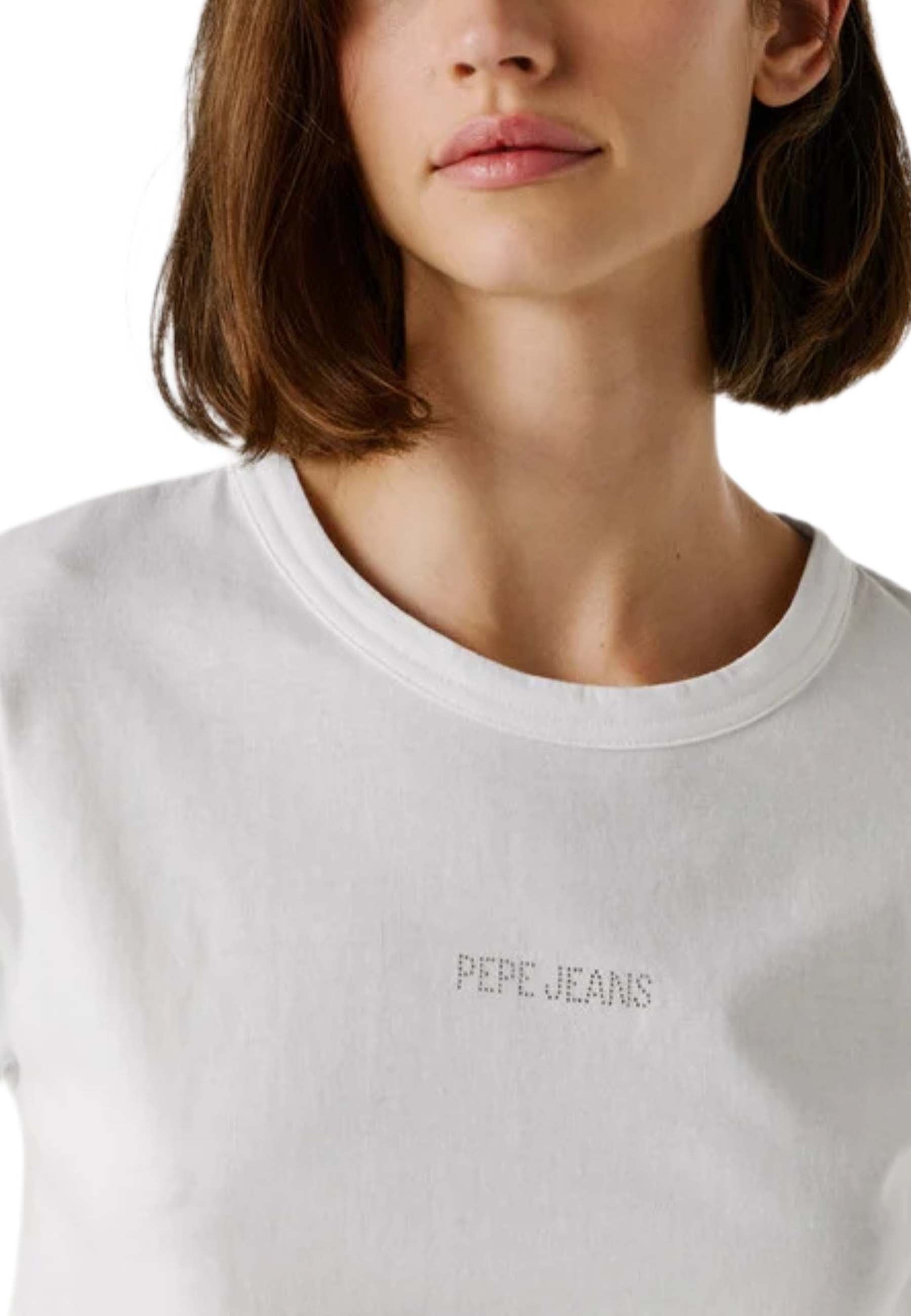 T-shirt Bianco Pepe Jeans