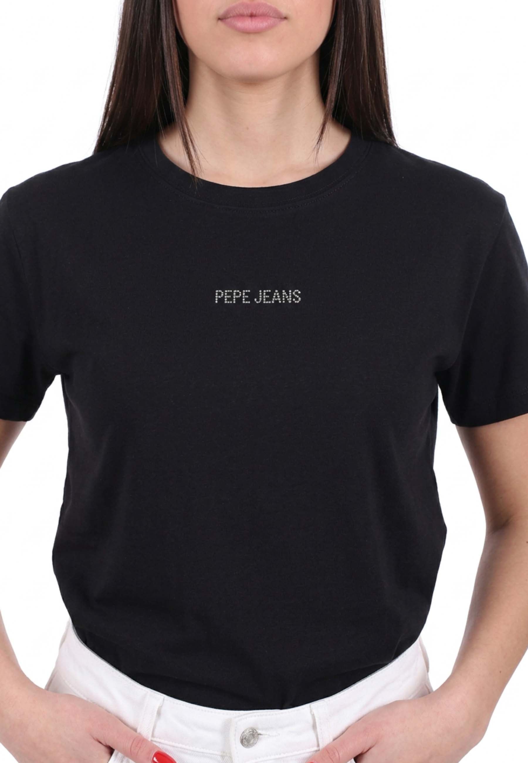 T-shirt Nero Pepe Jeans