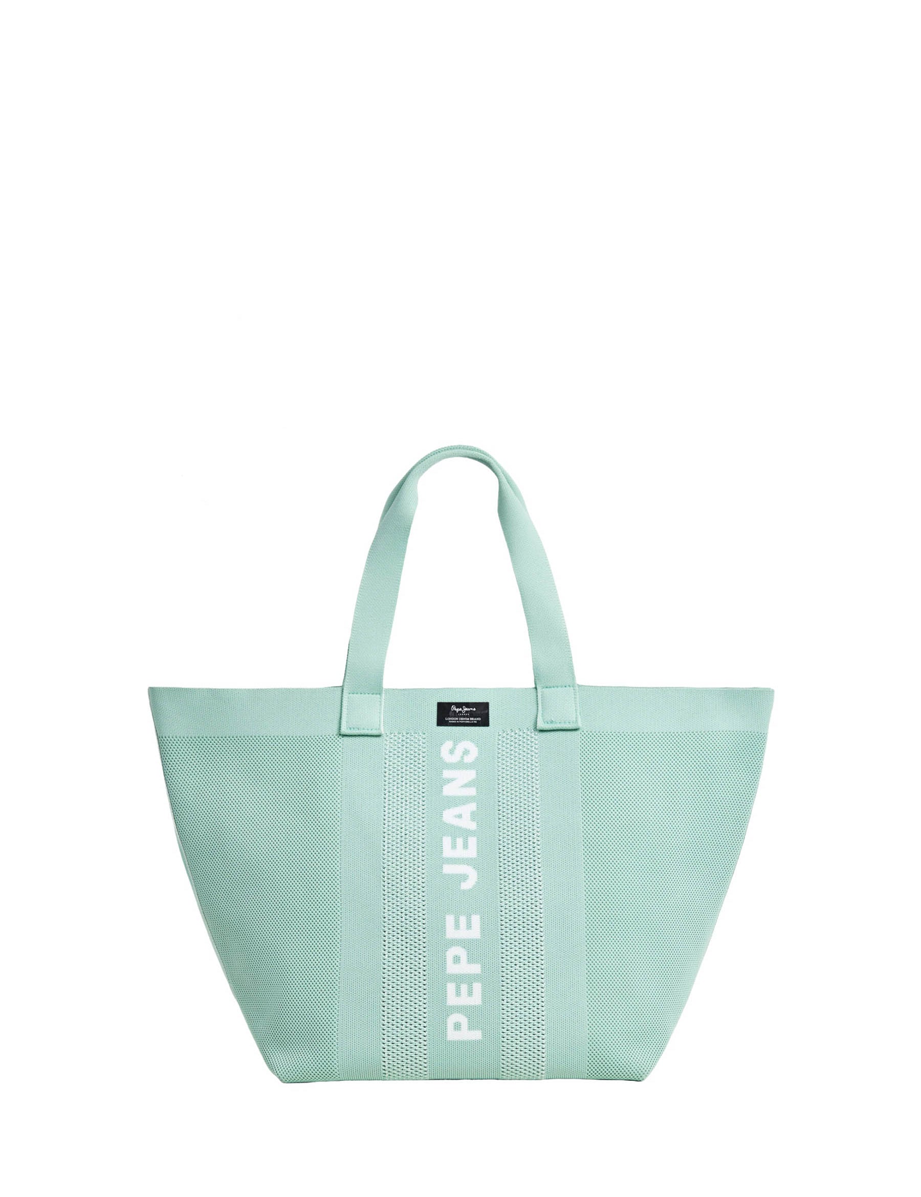 Shopper Turchese Pepe Jeans