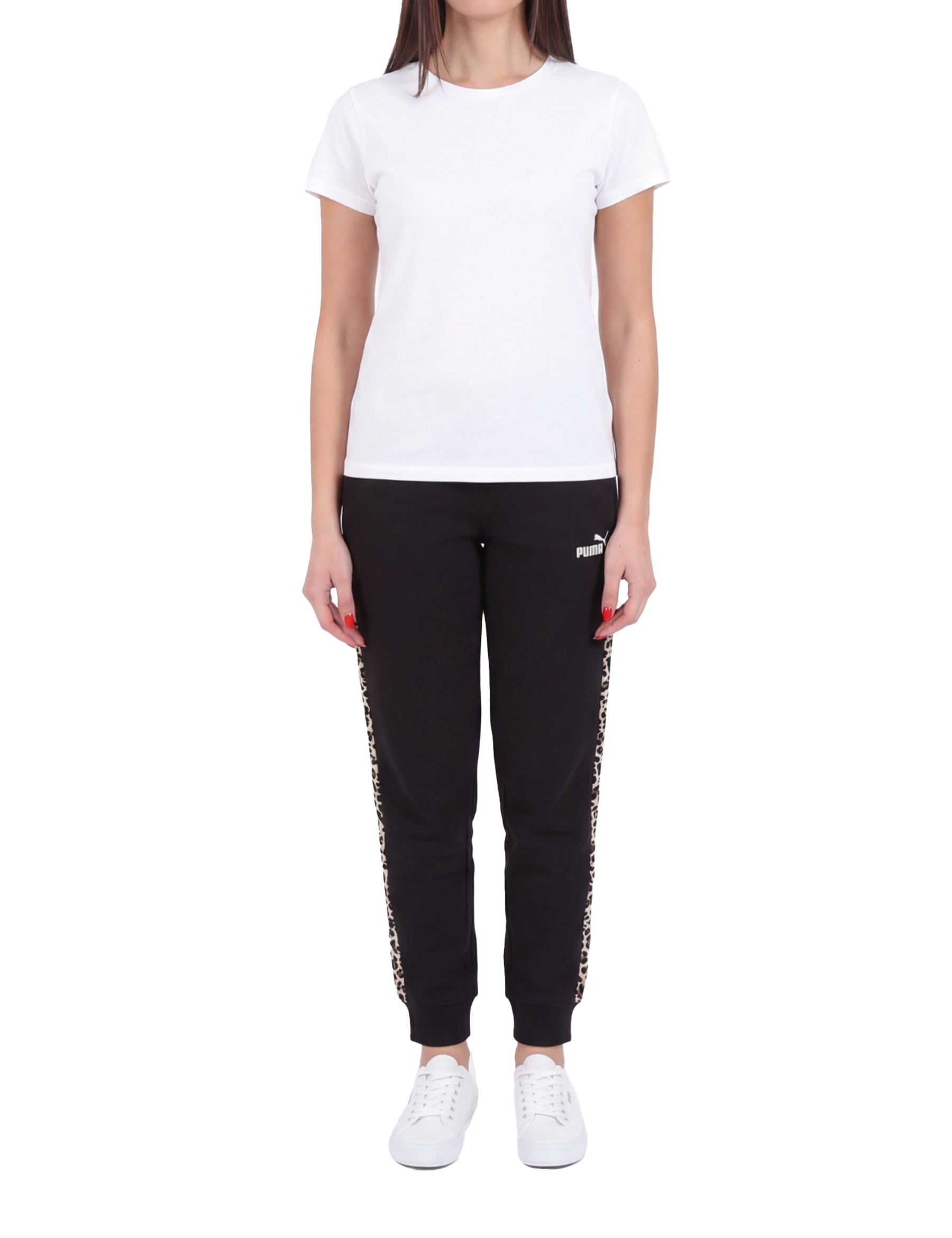 Pantaloni Nero Marrone Puma