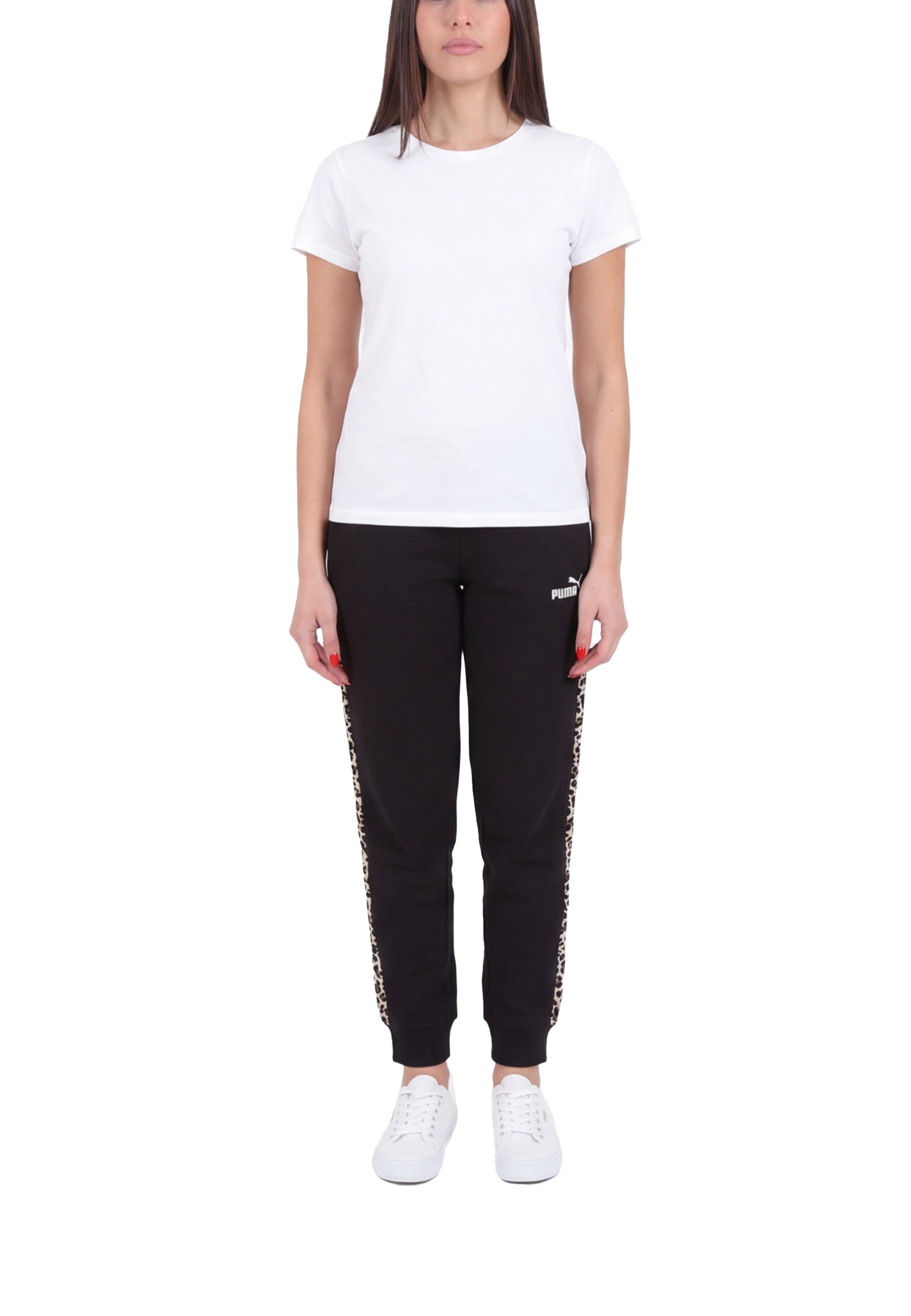 Pantaloni Nero Marrone Puma