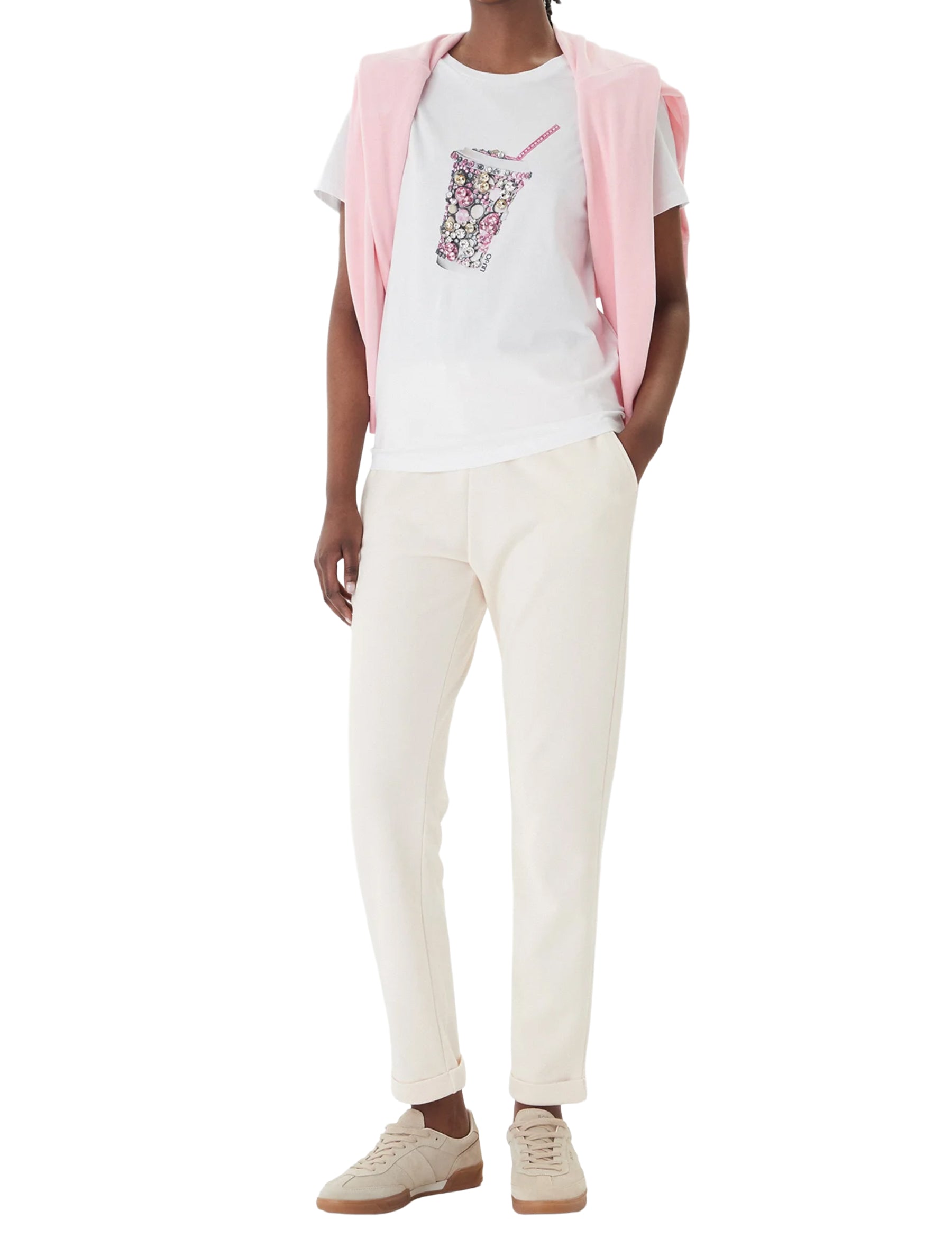 T-shirt Bianco Liu-jo