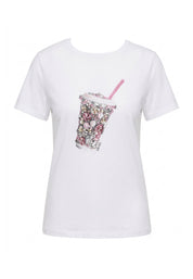 T-shirt Bianco Liu-jo