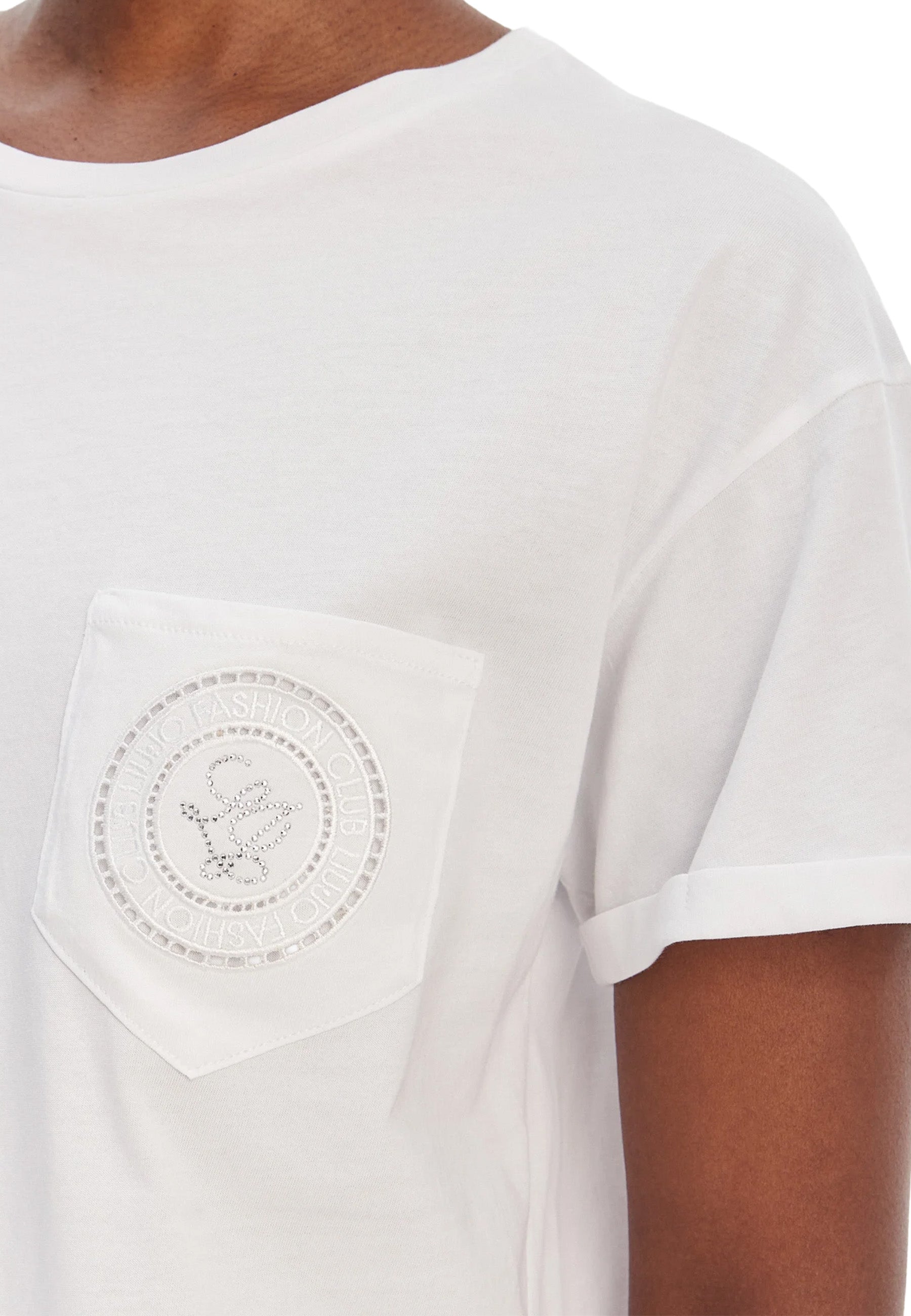 T-shirt Bianco Liu-jo