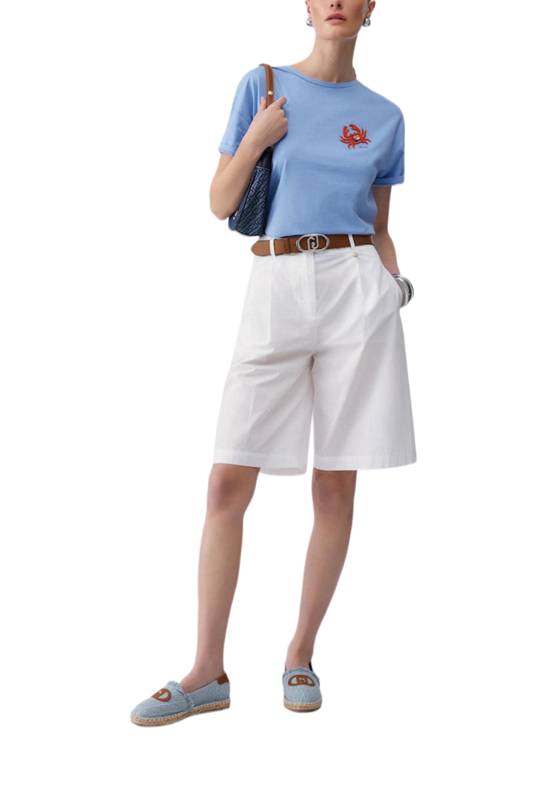 T-shirt Blu Liu-jo