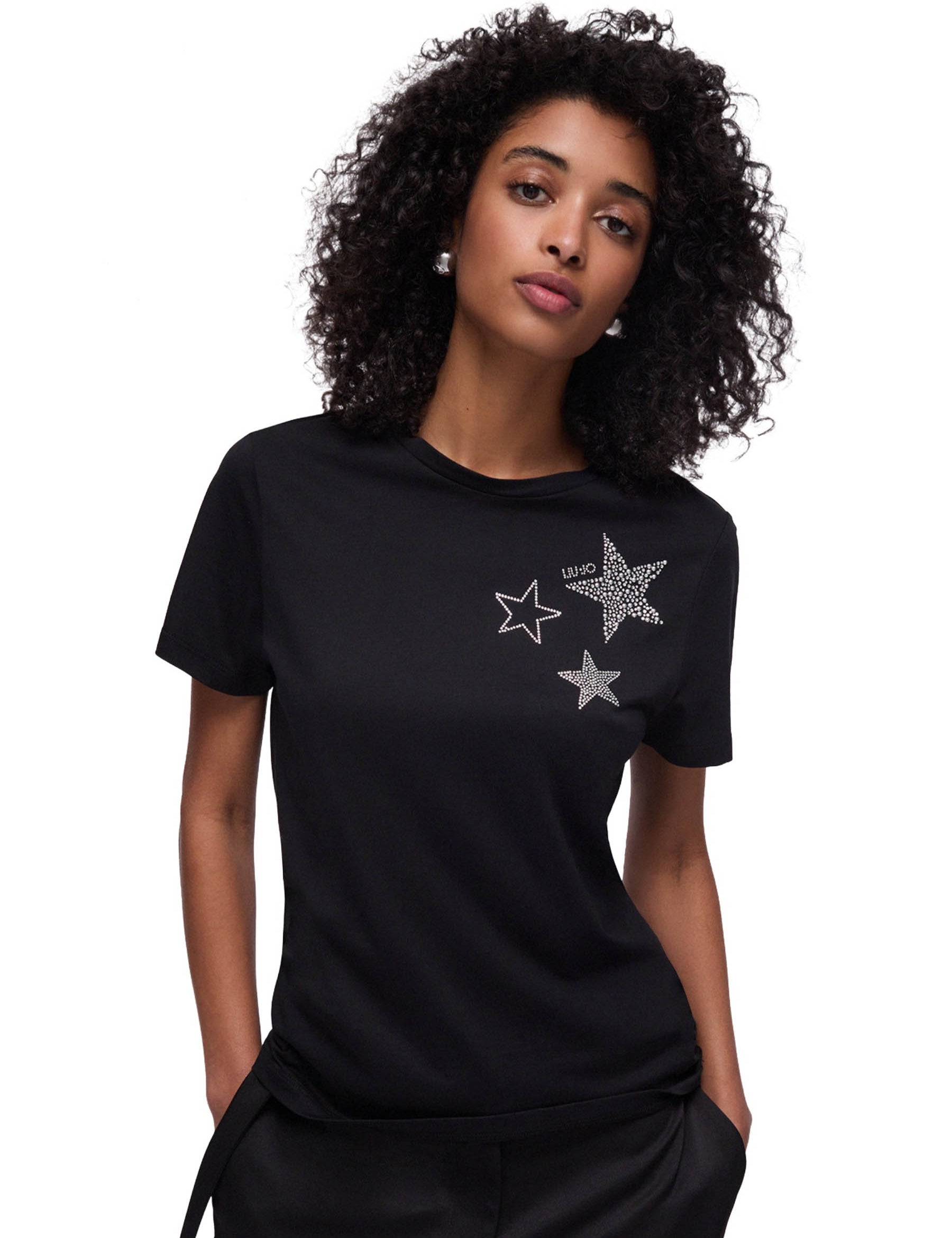 T-shirt Nero Liu-jo