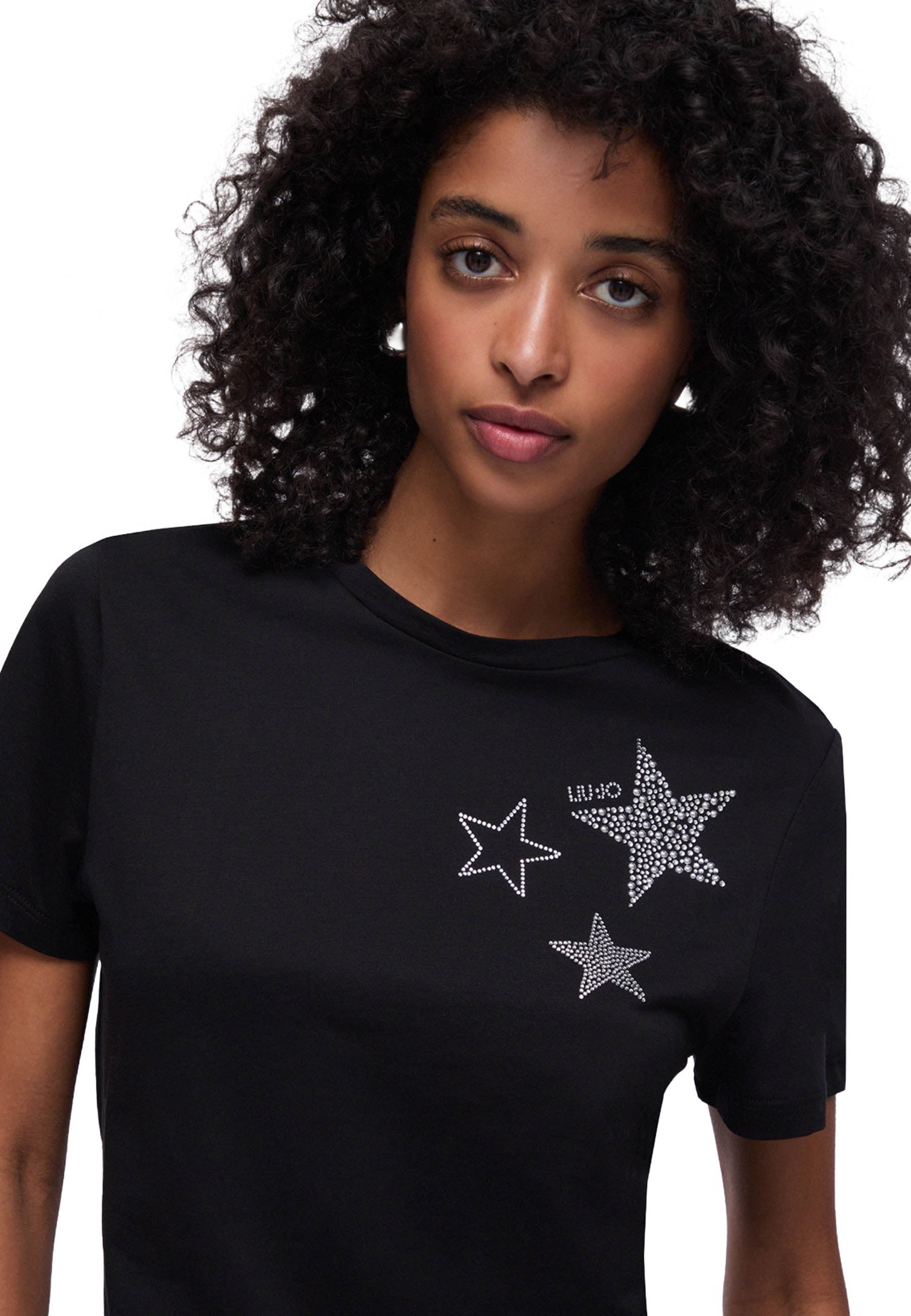 T-shirt Nero Liu-jo