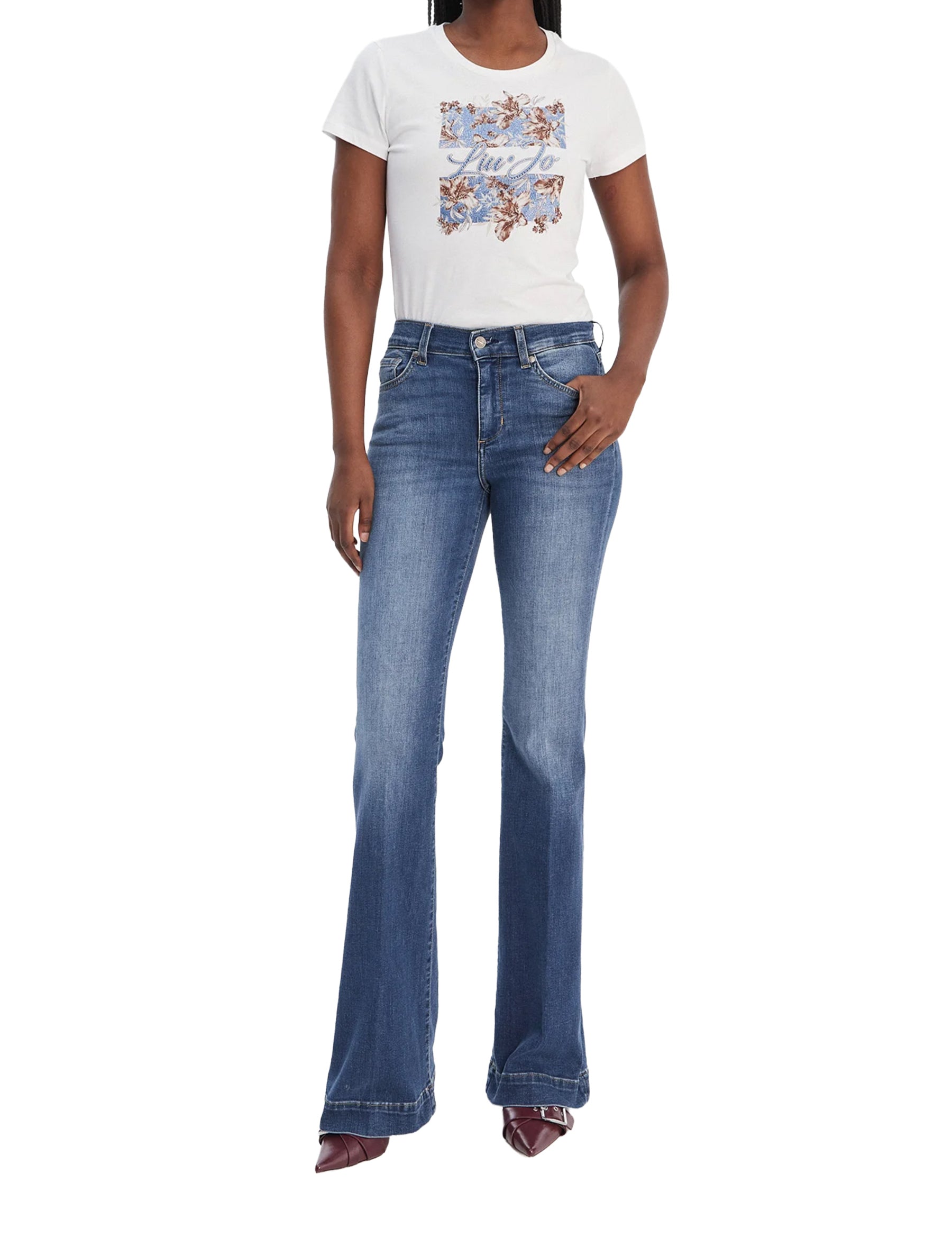 T-shirt Bianco Liu-jo