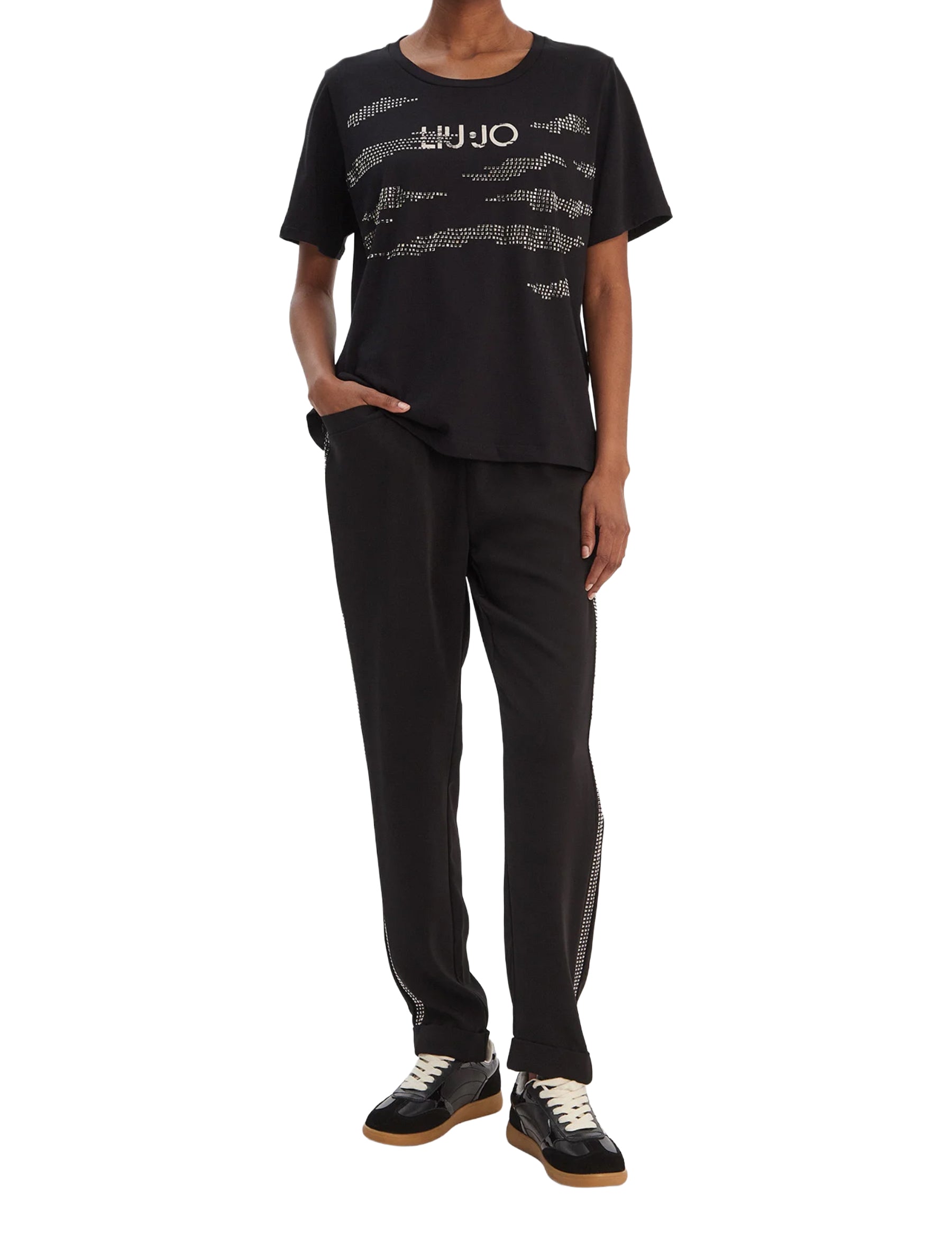 T-shirt Nero Liu-jo
