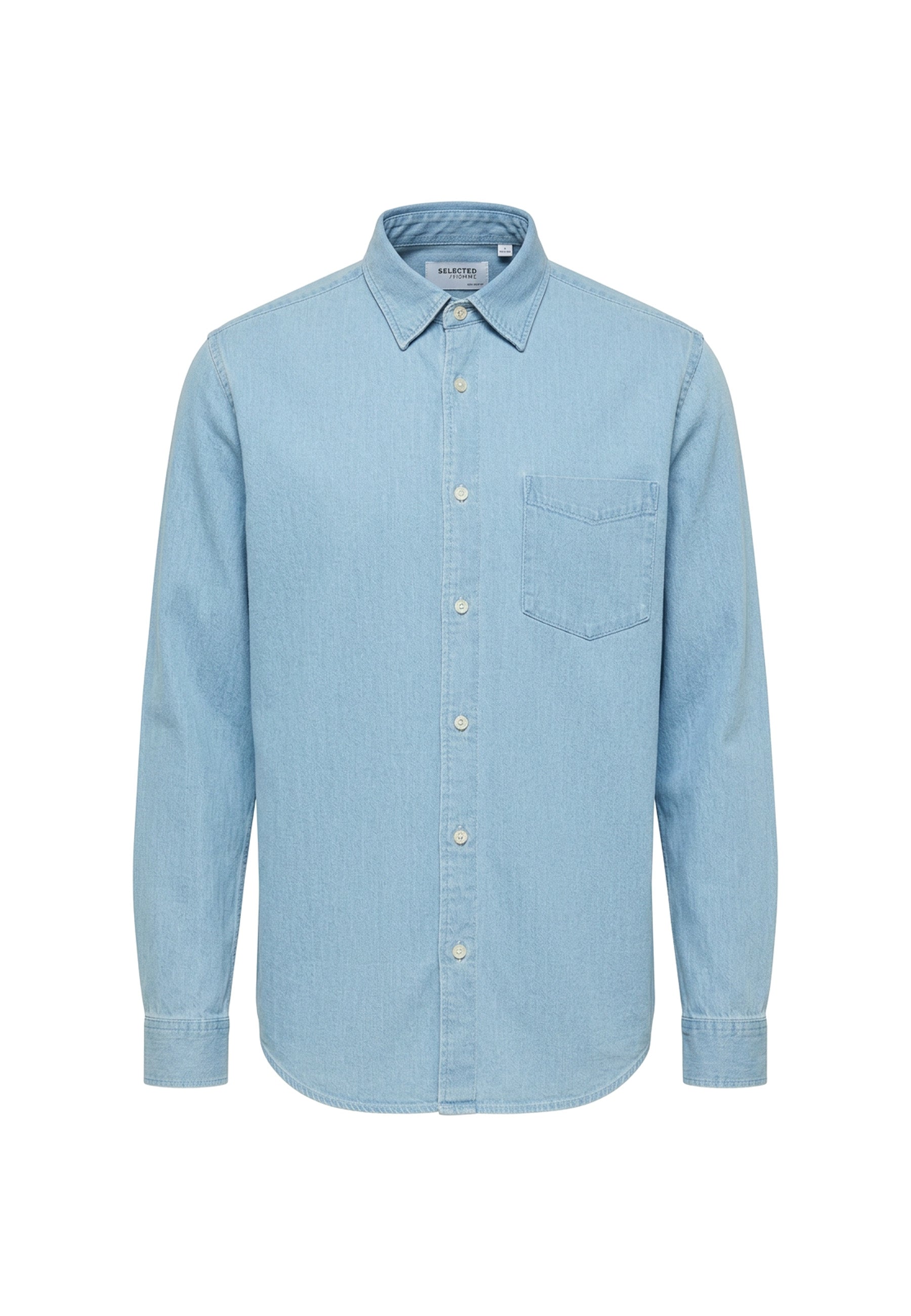 Camicie Blu Selected Homme Black