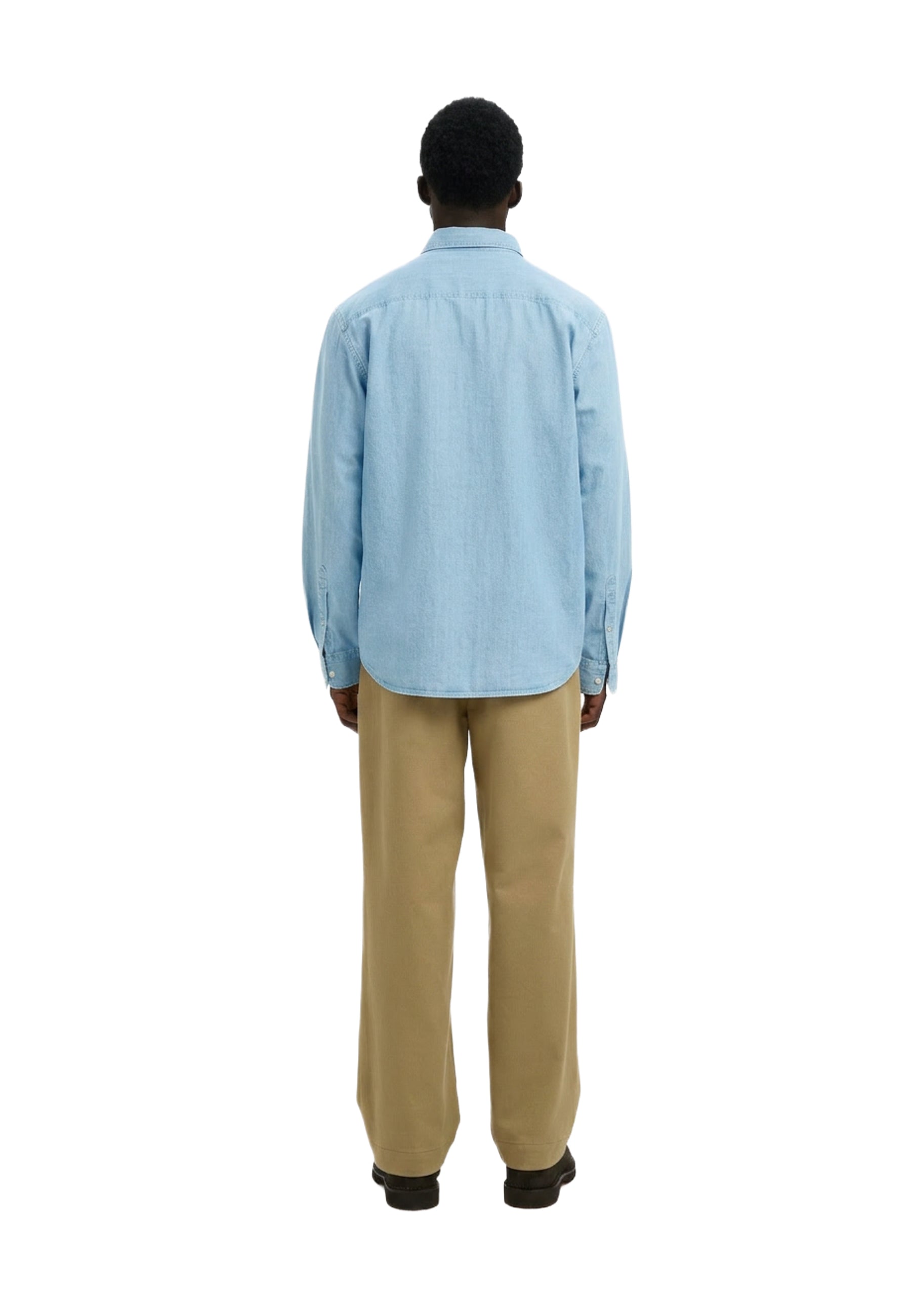 Camicie Blu Selected Homme Black