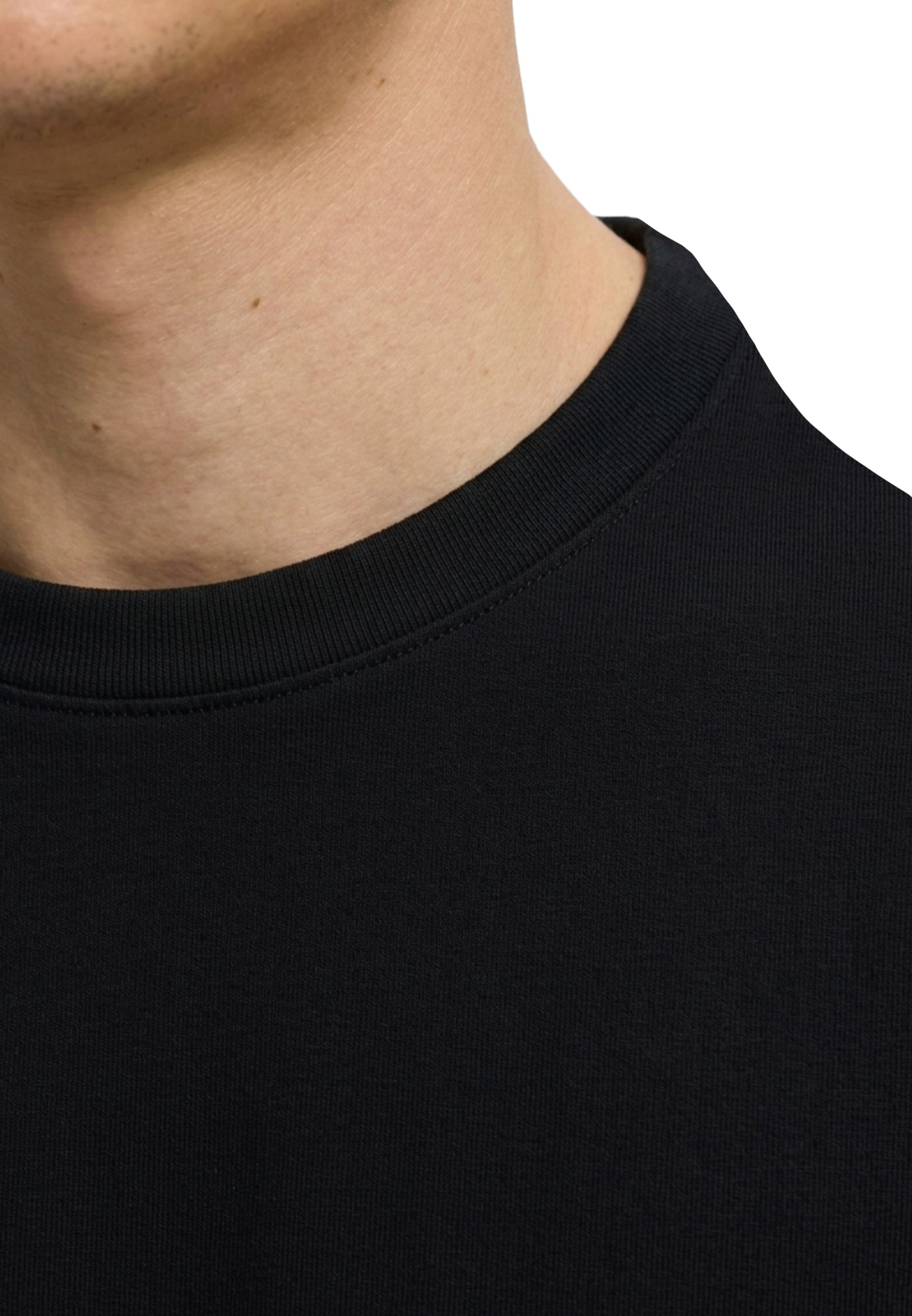 T-shirt Nero Selected Homme Black