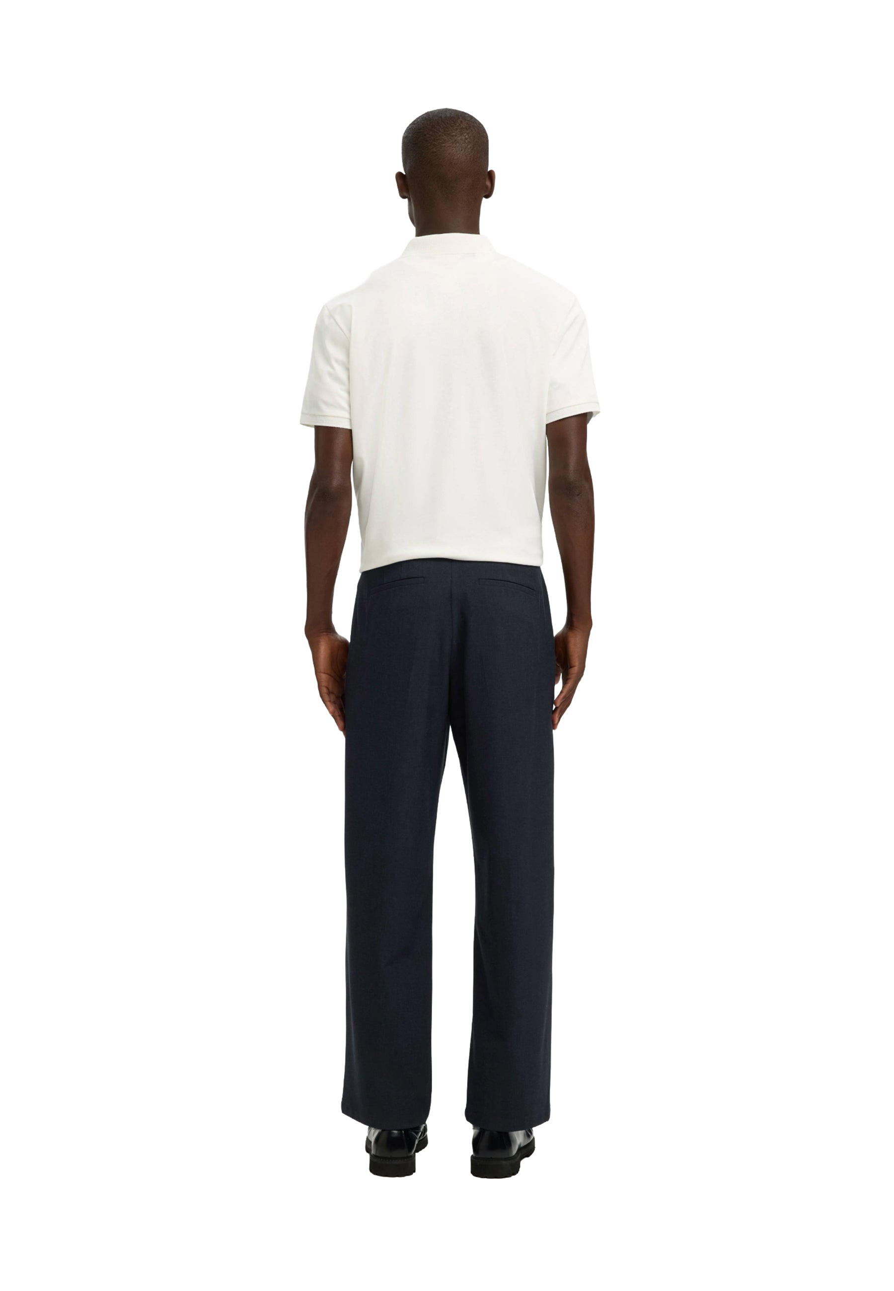 Pantaloni Blu Selected Homme Black