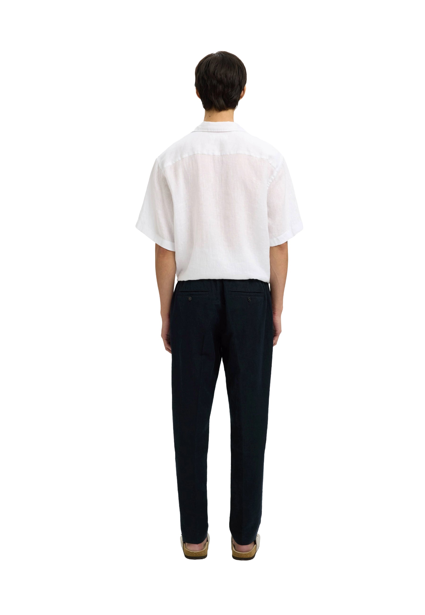 Pantaloni Blu Selected Homme Black