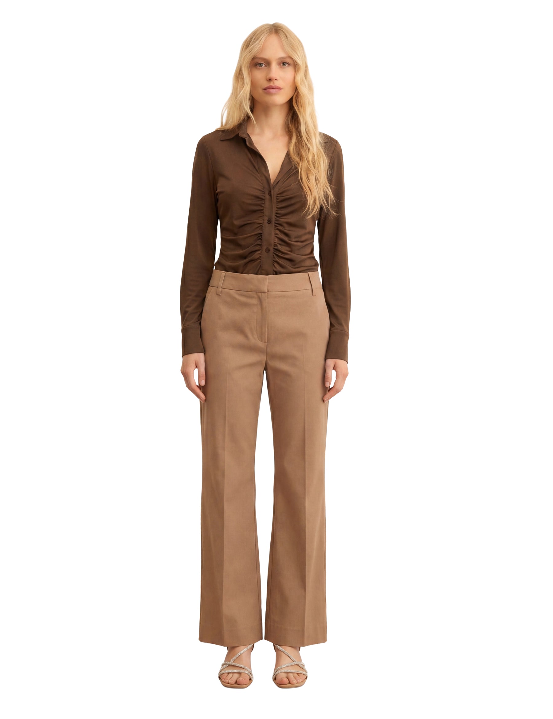 Pantaloni Beige Emme