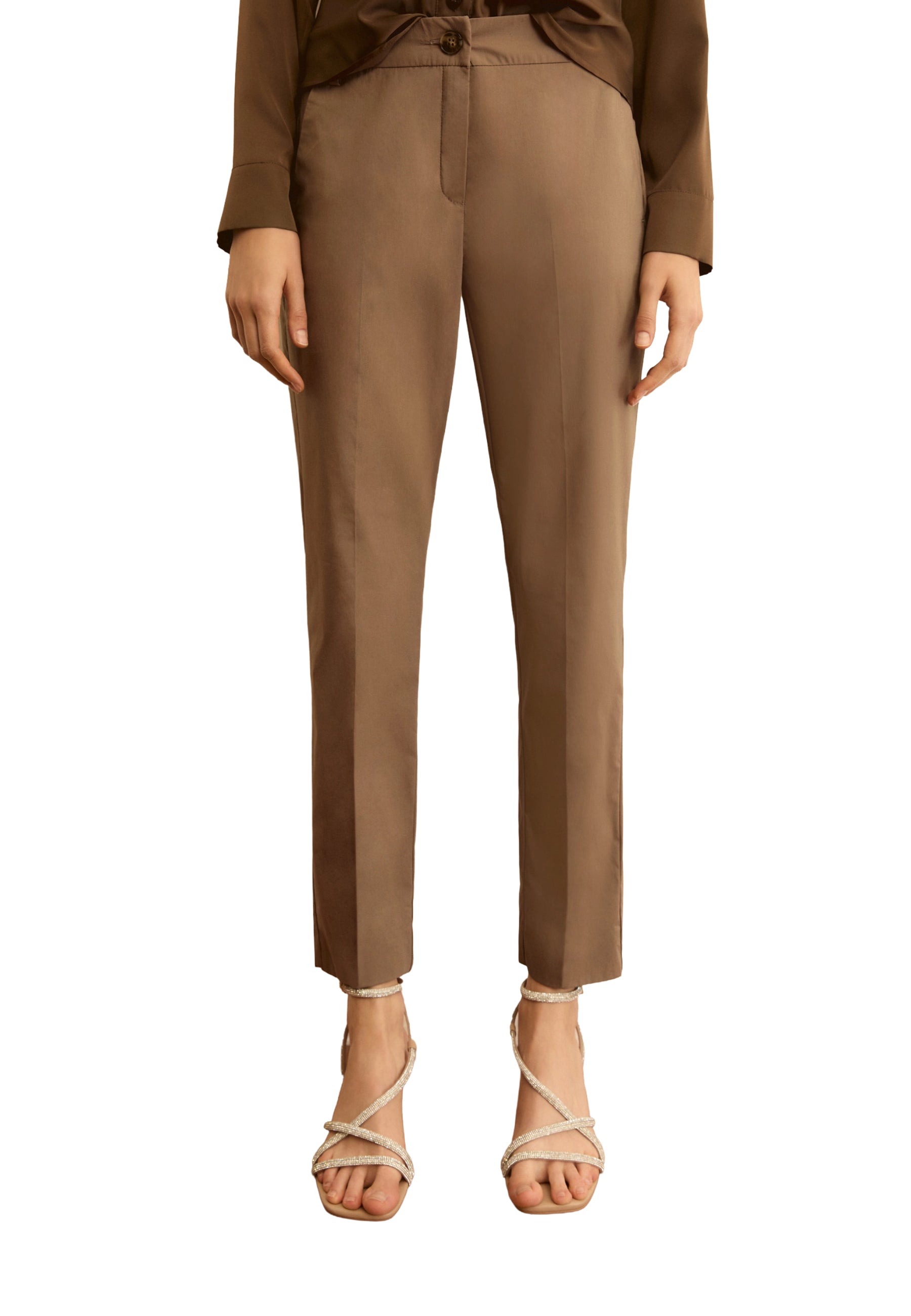 Pantaloni Marrone Emme
