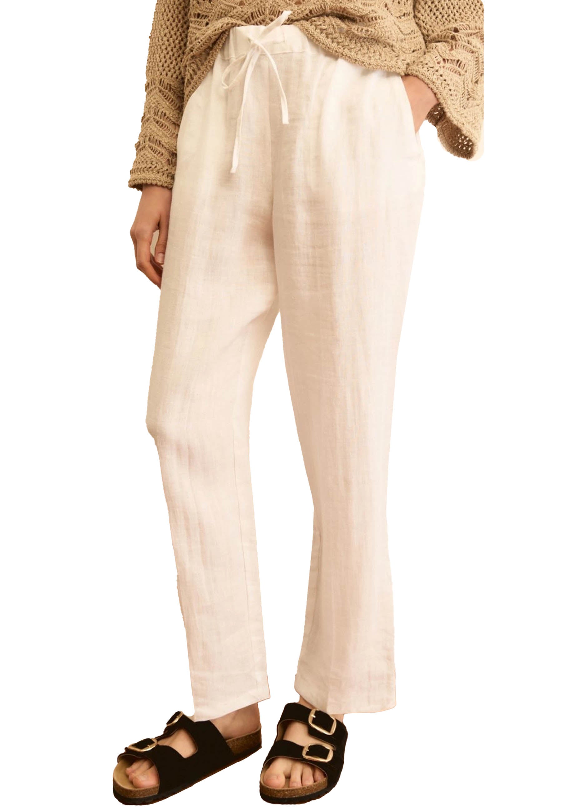 Pantaloni Bianco Emme