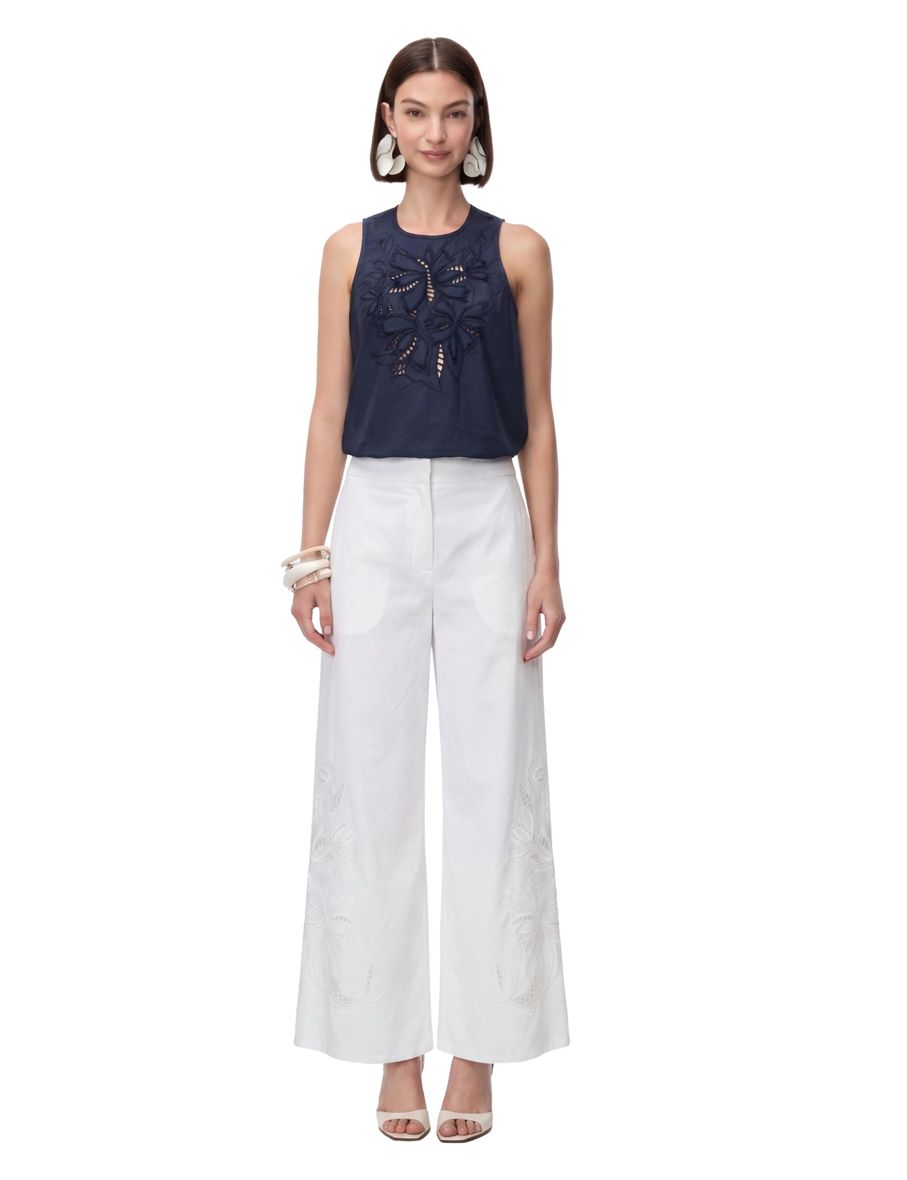 Pantaloni Bianco Iblues