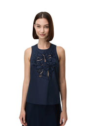 Top e canotte Blu Iblues