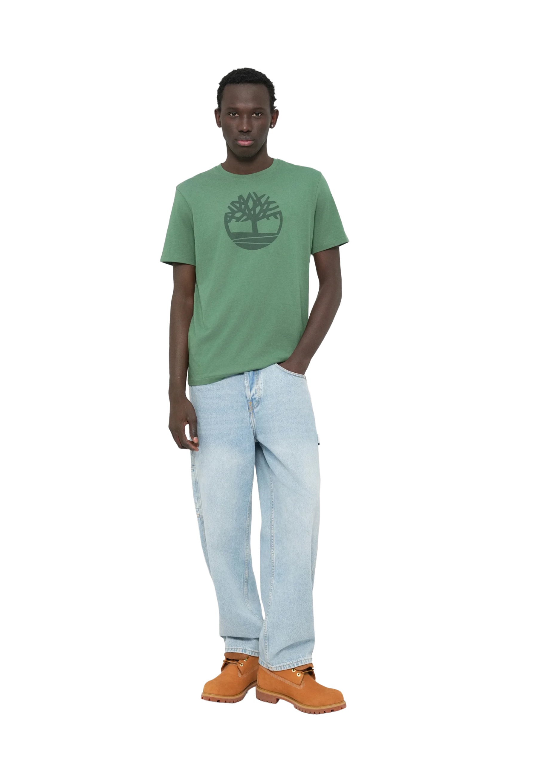 T-shirt Verde Timberland