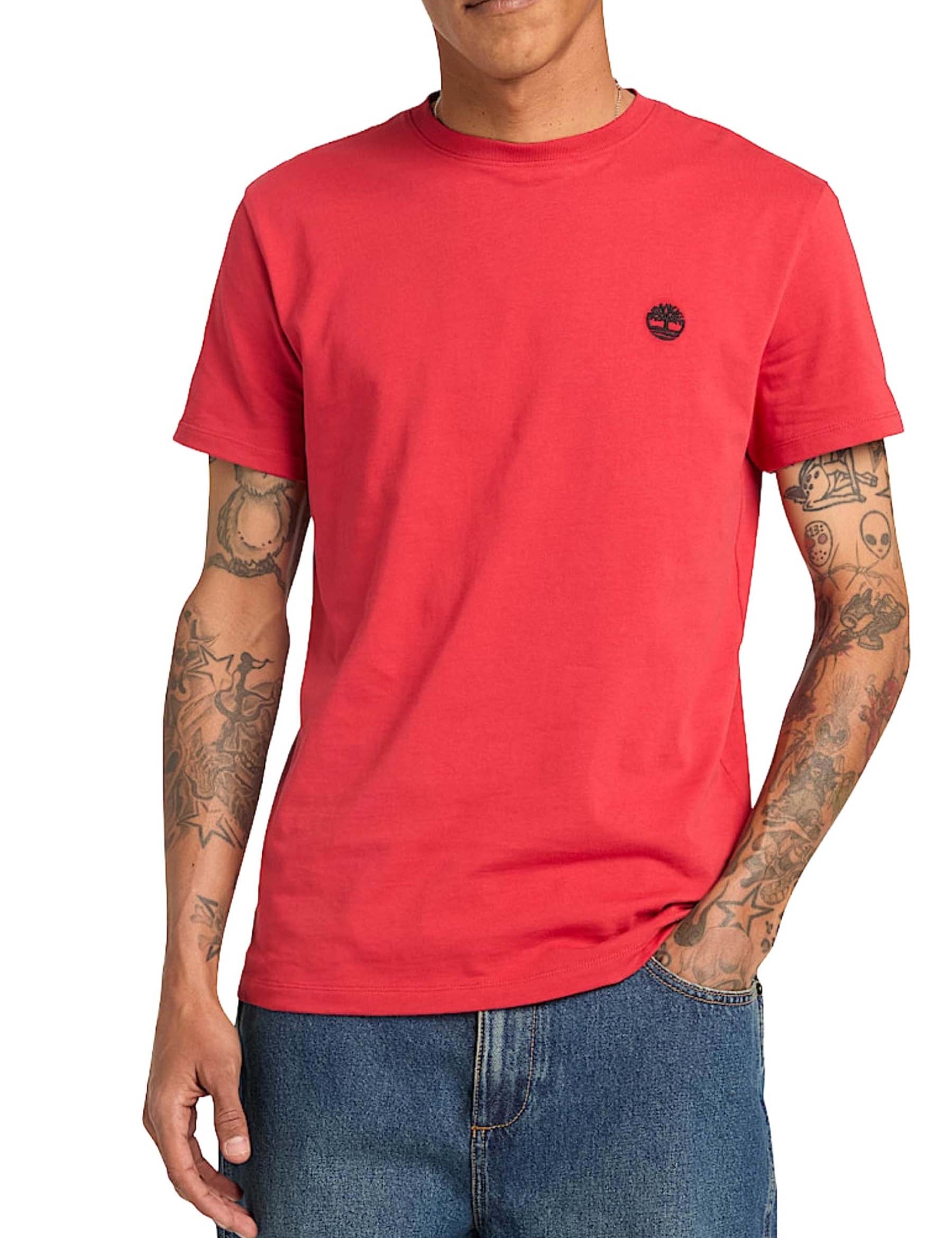T-shirt Rosso Timberland