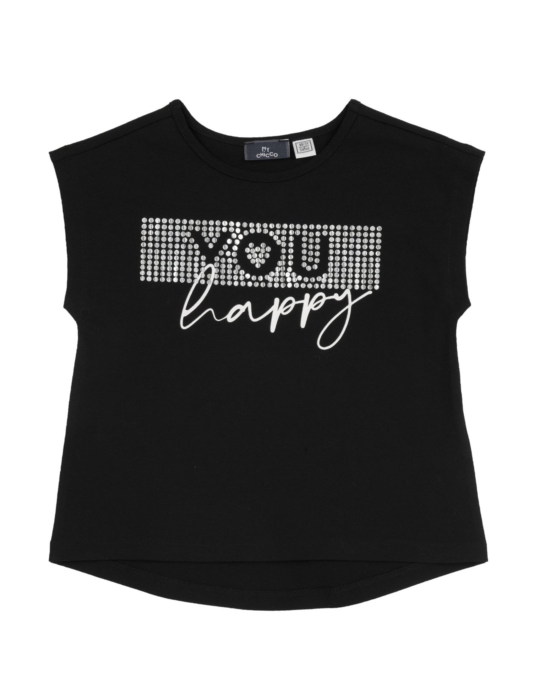 Top e canotte Nero Chicco