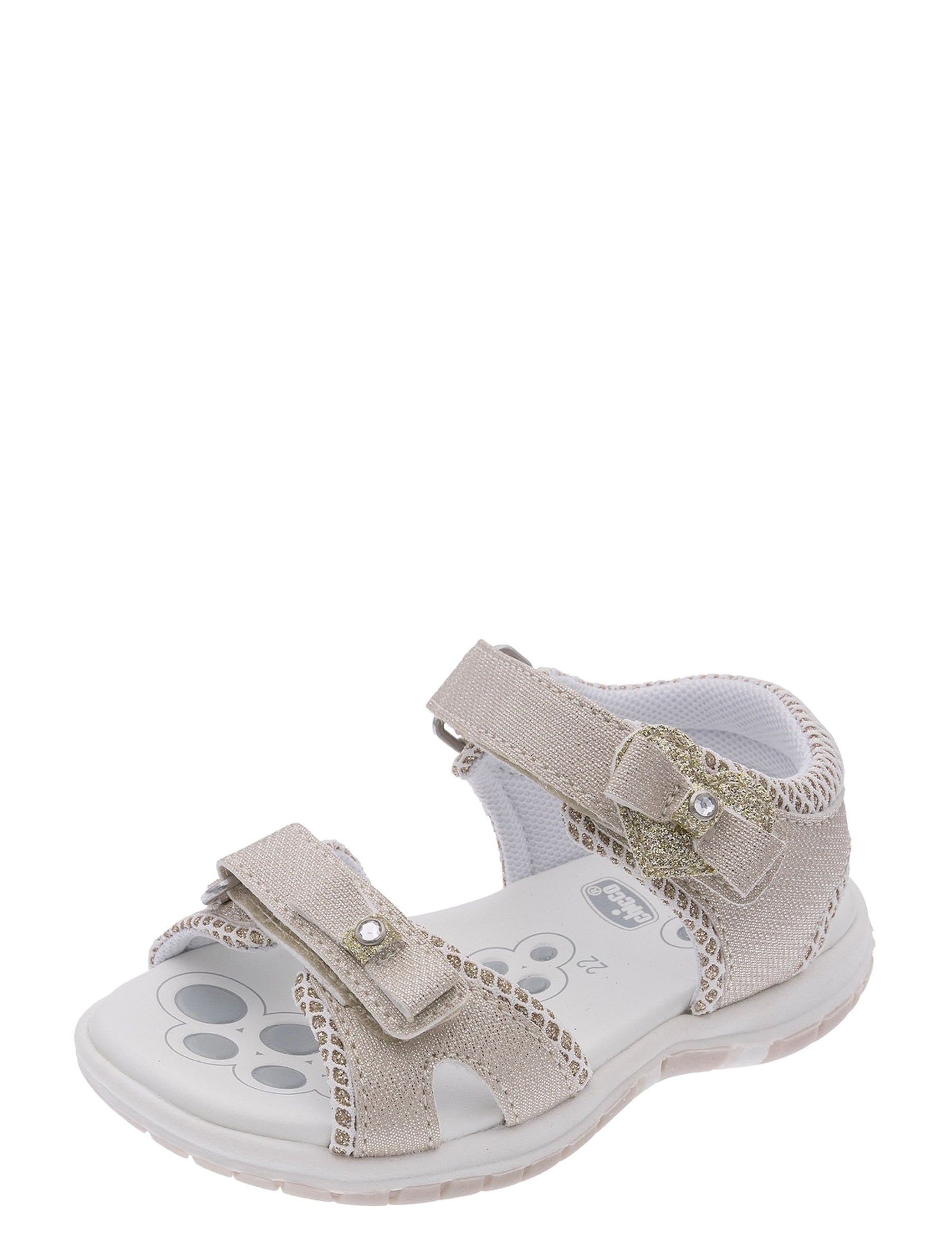 Sandali con strappi Beige Chicco