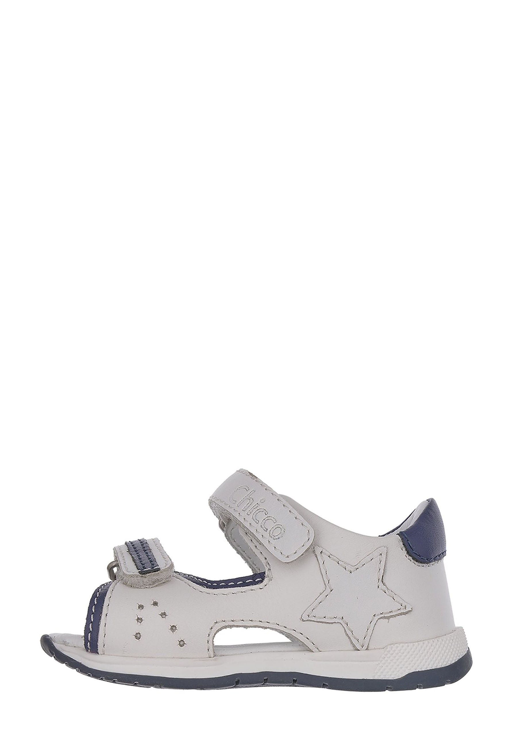 Sandali con strappi Bianco Chicco