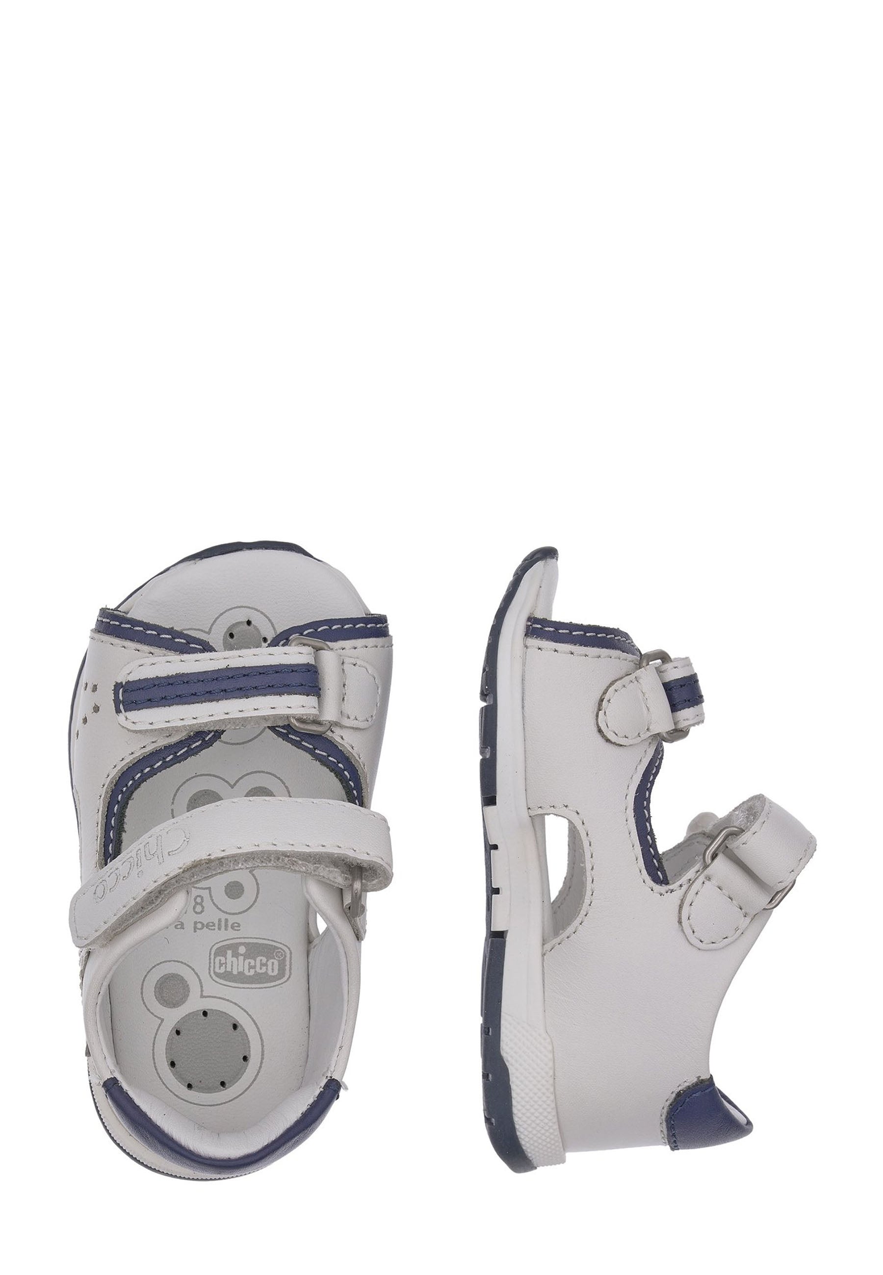 Sandali con strappi Bianco Chicco