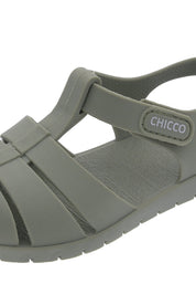 Sandali con strappi Verde Chicco