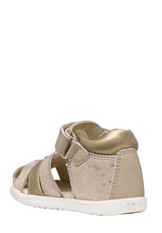 Sandali con strappi Beige Geox