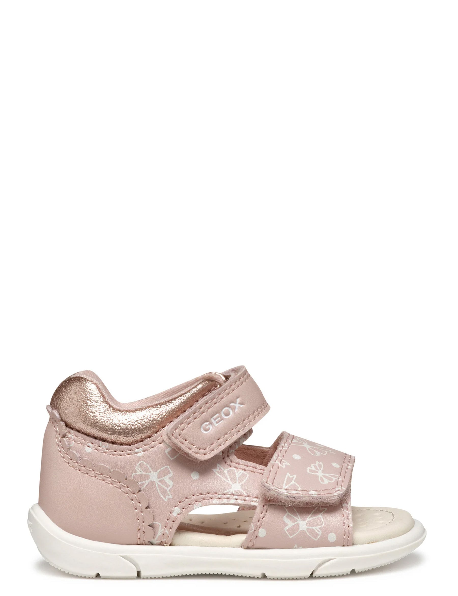 Sandali con strappi Rosa Geox