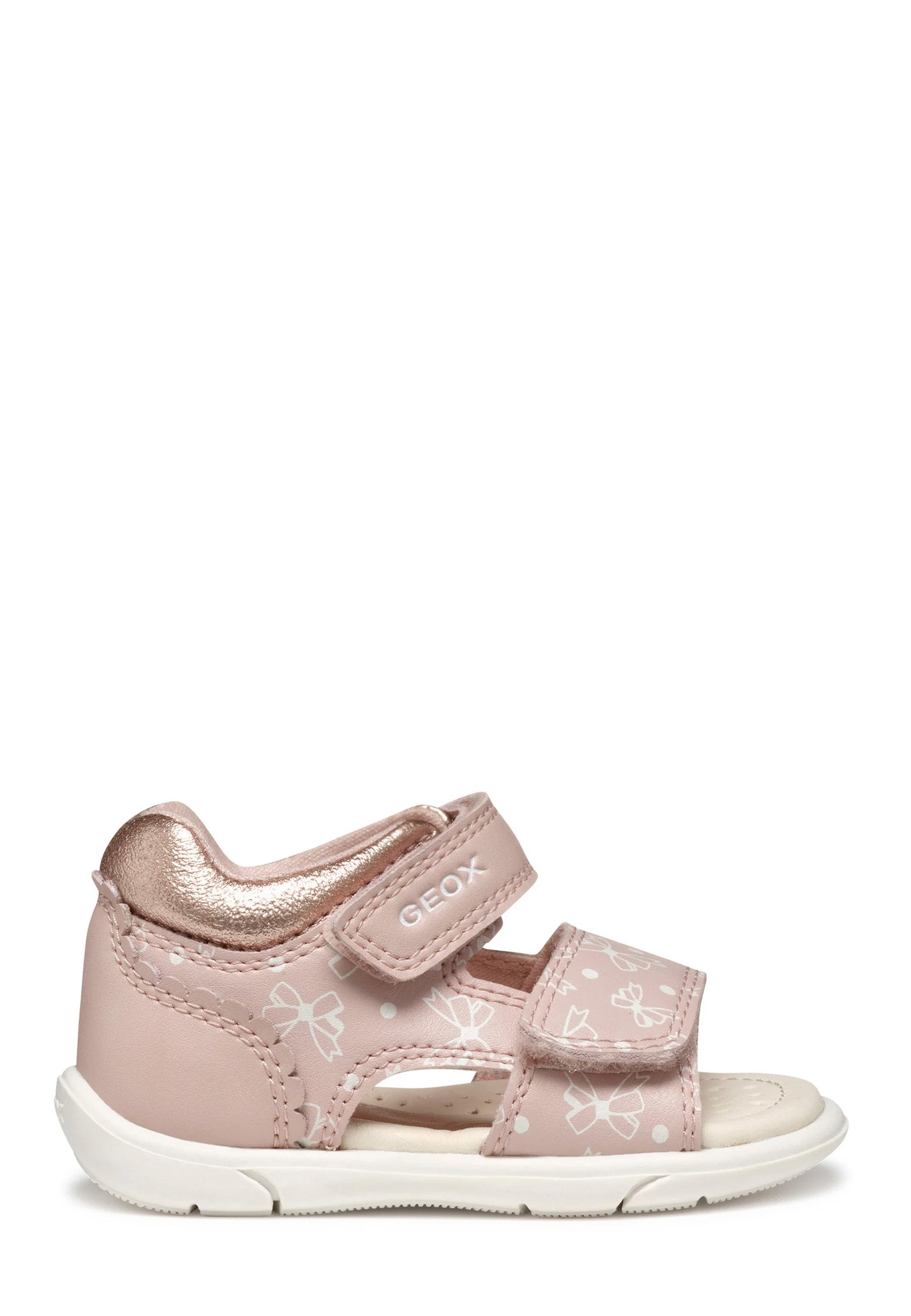 Sandali con strappi Rosa Geox
