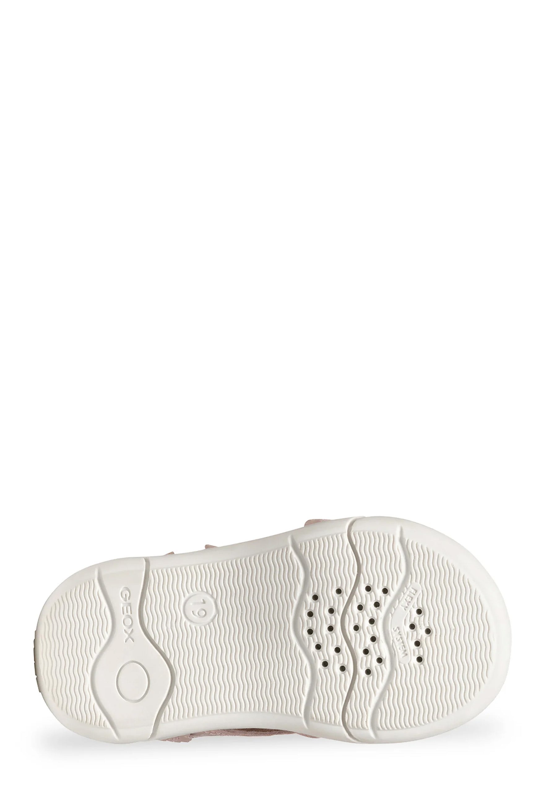 Sandali con strappi Rosa Geox
