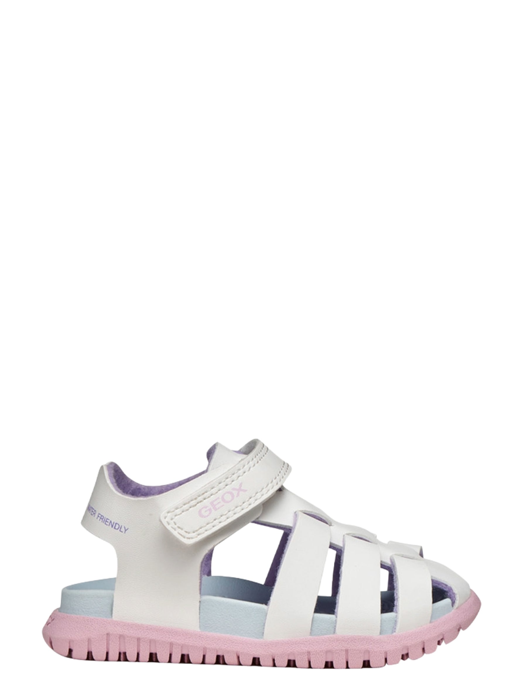 Sandali con strappi Bianco Geox