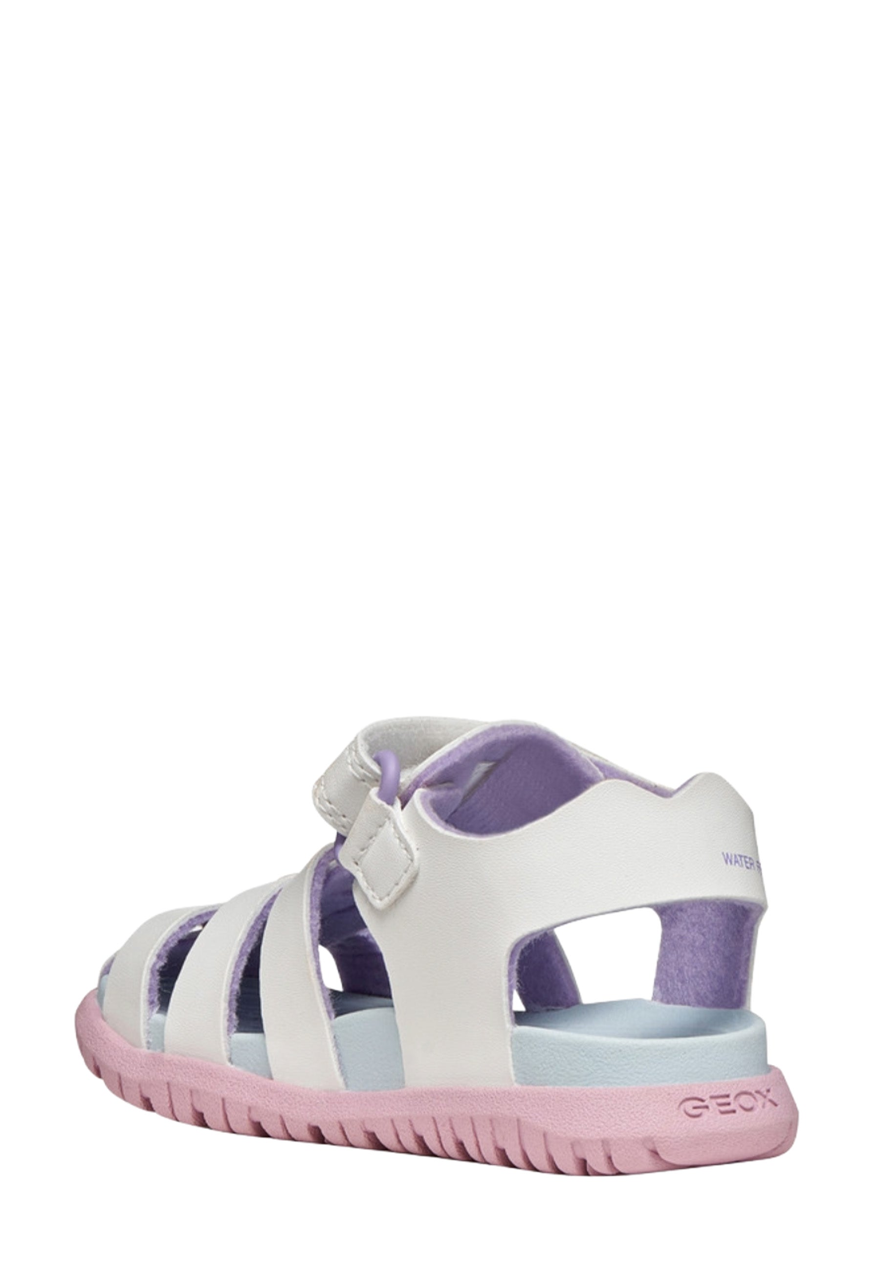 Sandali con strappi Bianco Geox
