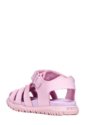 Sandali con strappi Rosa Geox