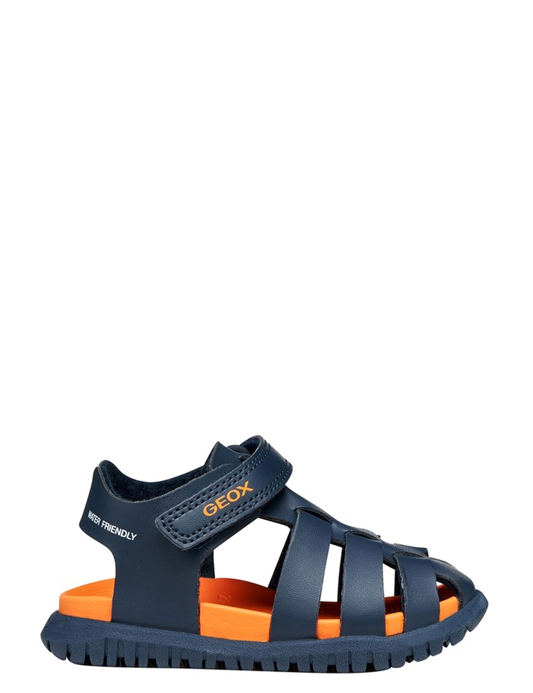 Sandali con strappi Blu Geox