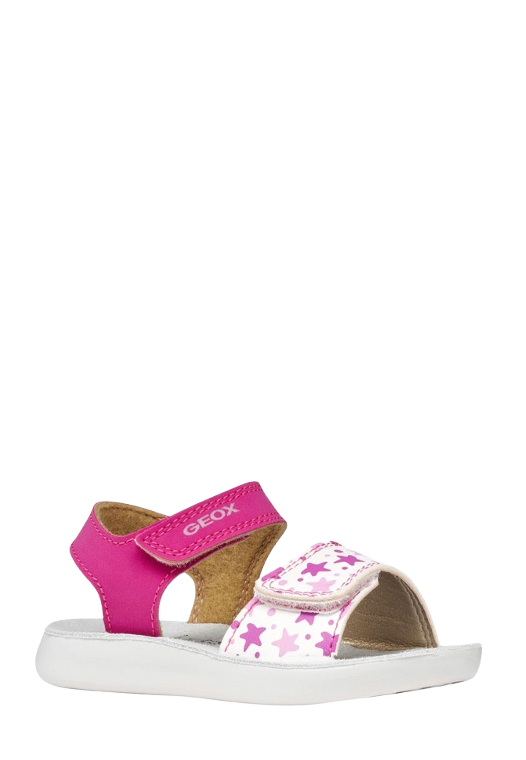 Sandali con strappi Rosa Geox