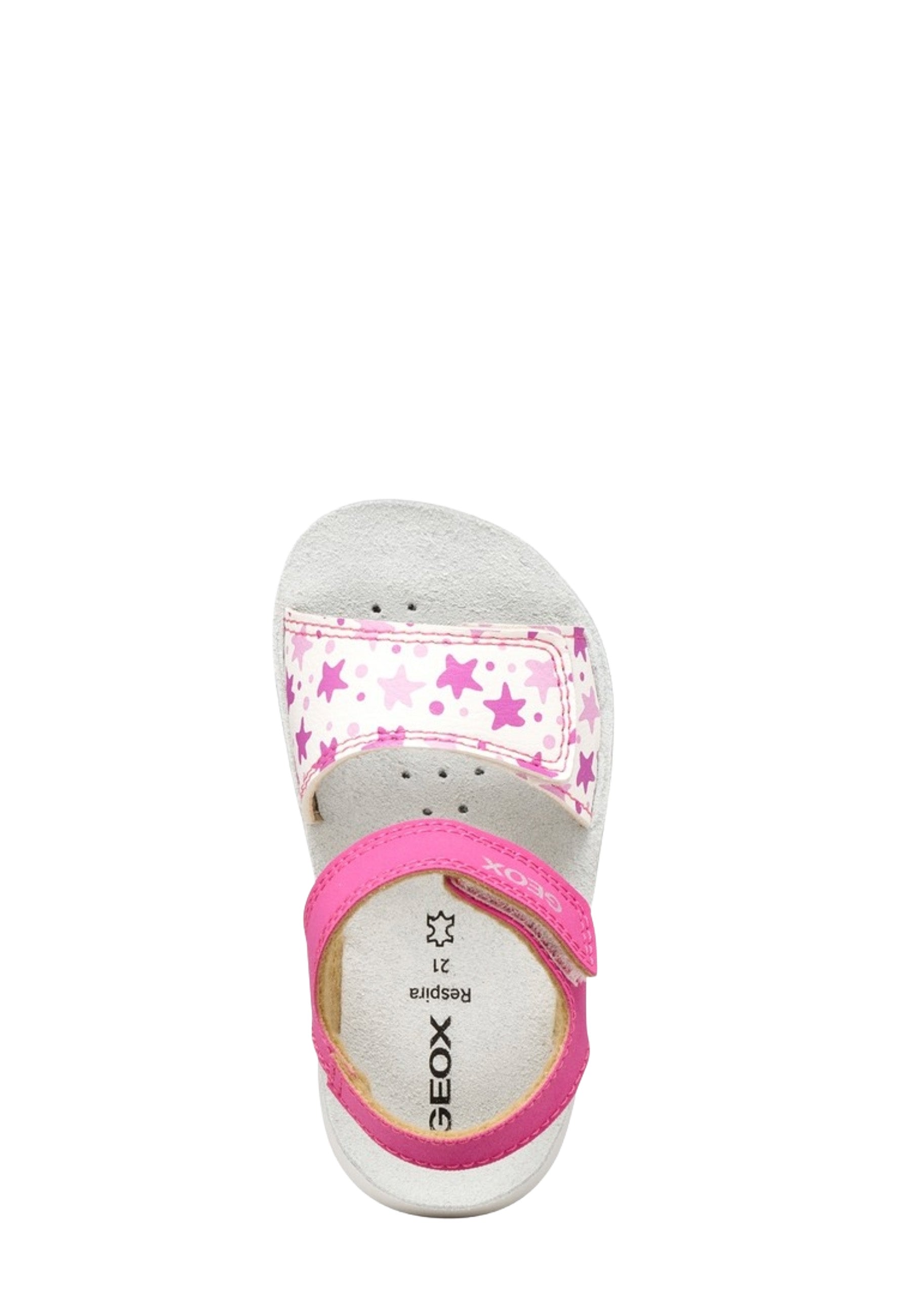 Sandali con strappi Rosa Geox