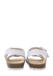 Sandali con strappi Bianco Geox
