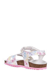 Sandali con strappi Bianco Geox
