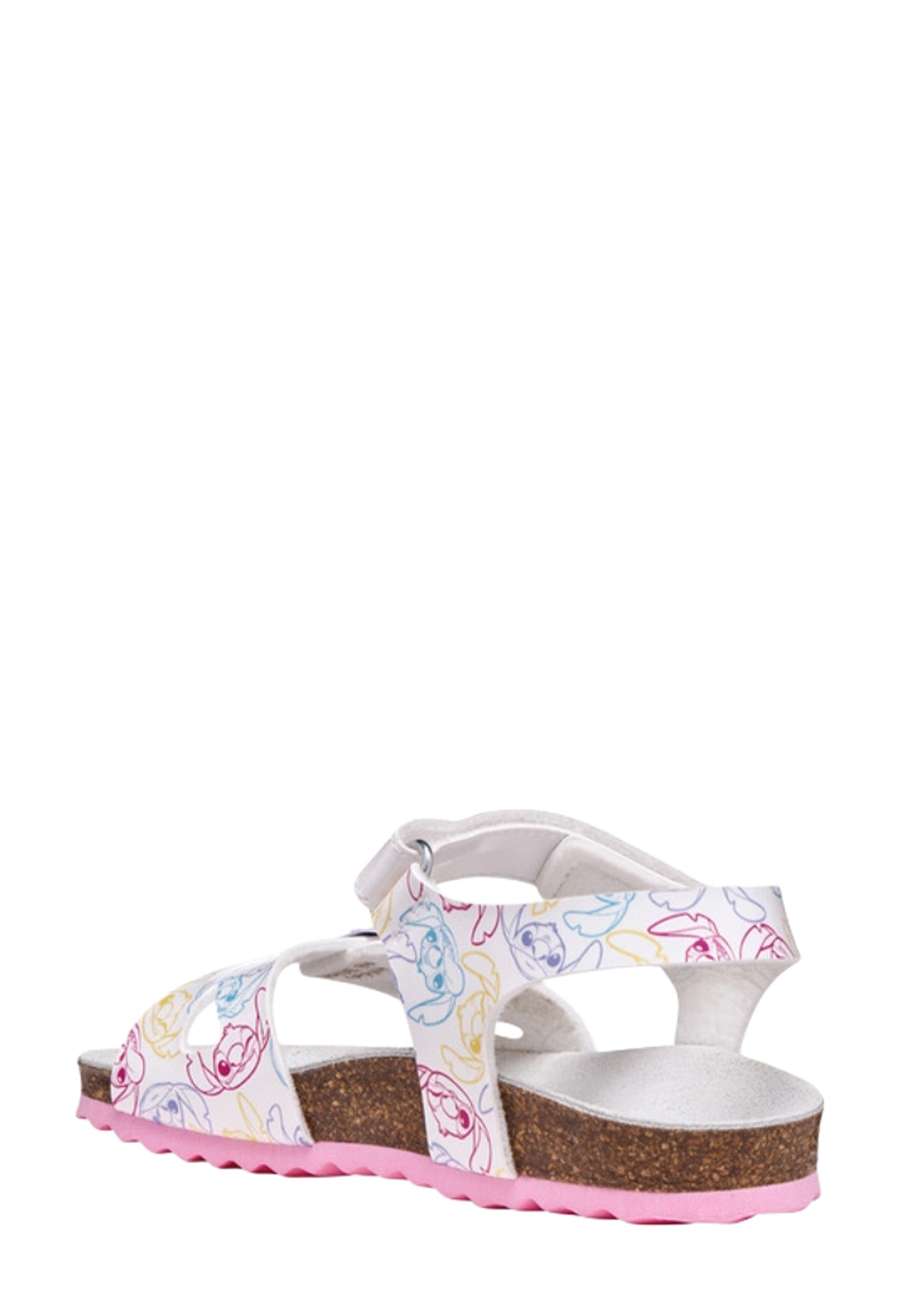Sandali con strappi Bianco Geox