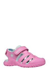 Sandali con strappi Rosa Geox