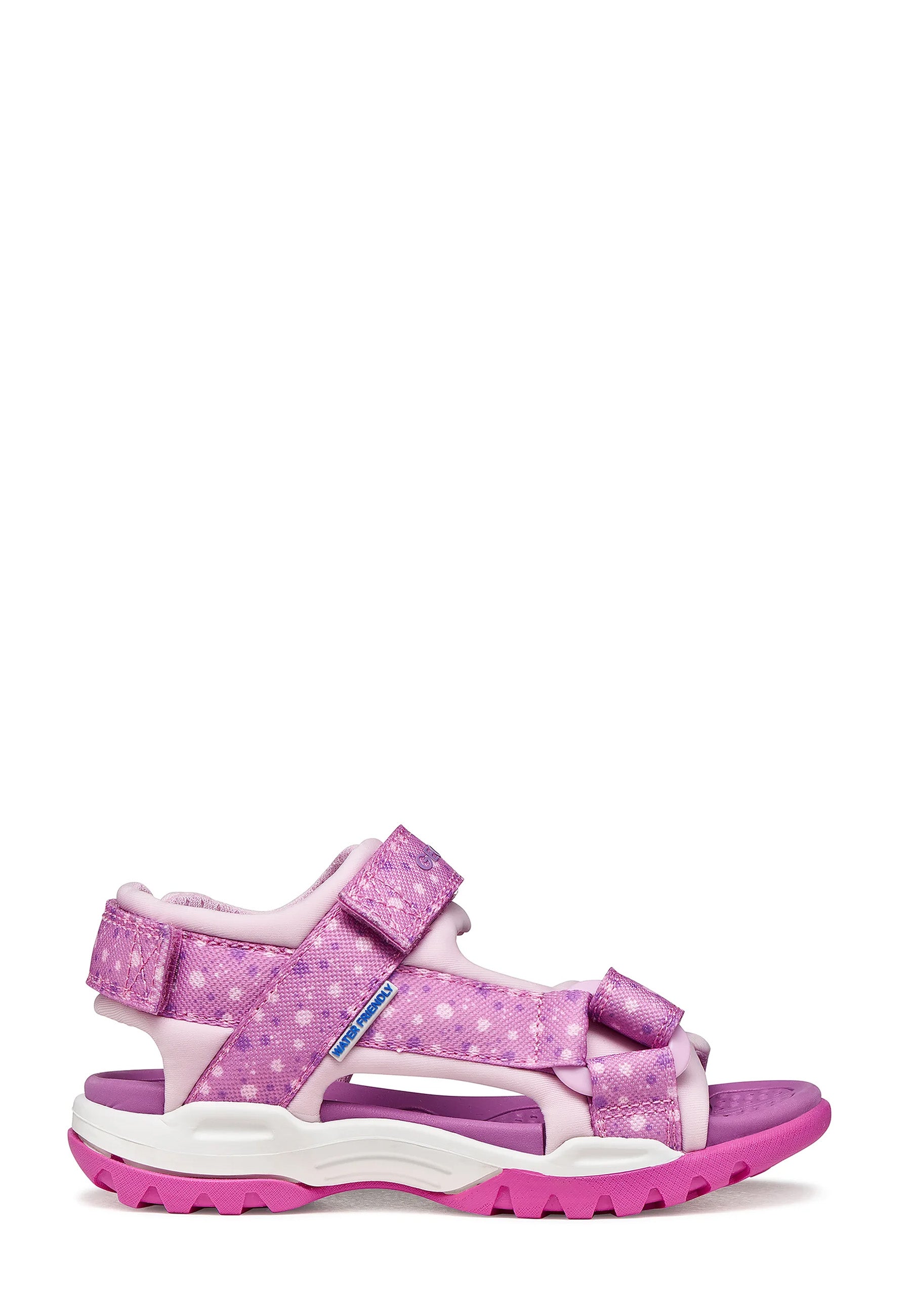 Sandali con strappi Rosa Geox