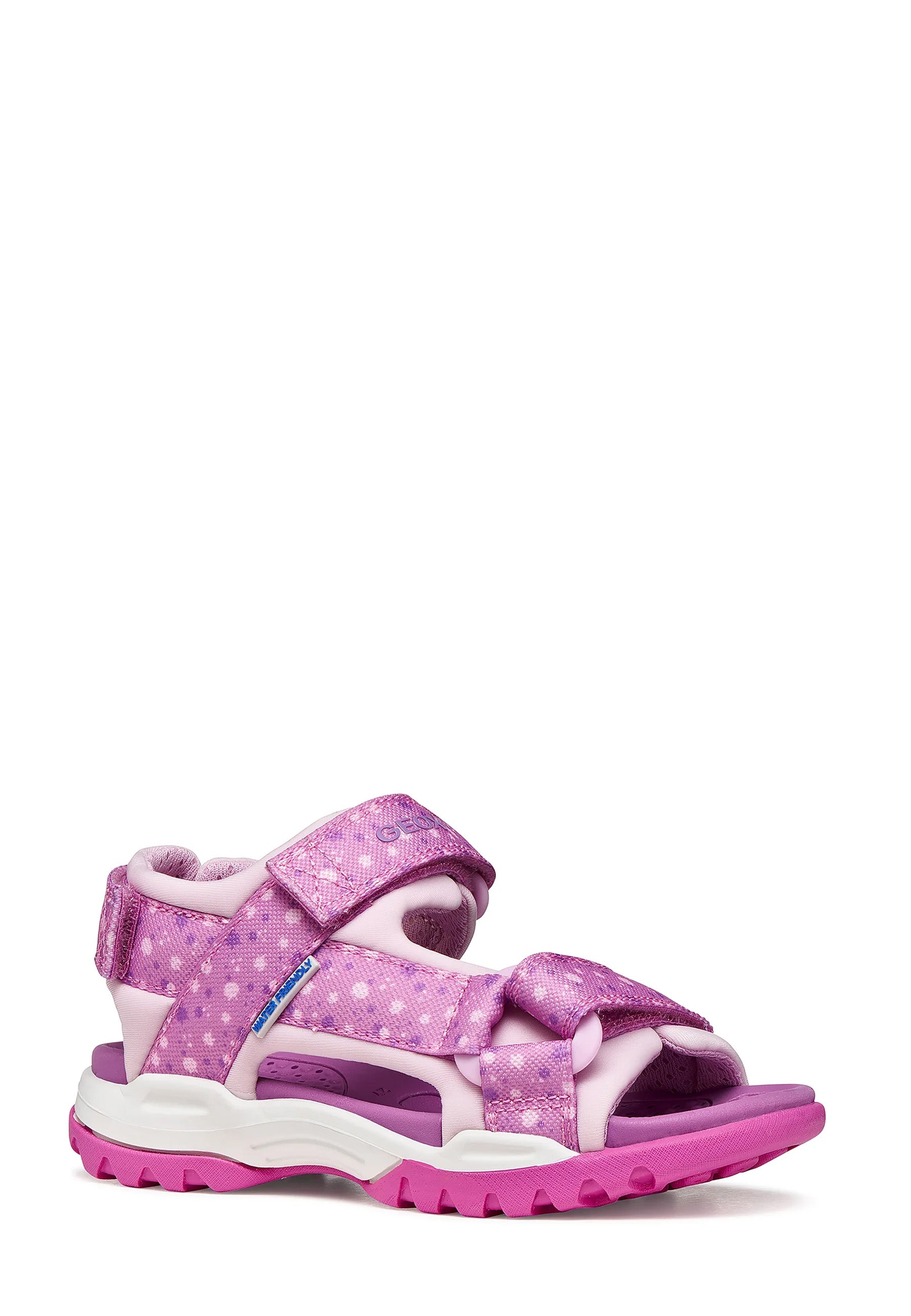 Sandali con strappi Rosa Geox