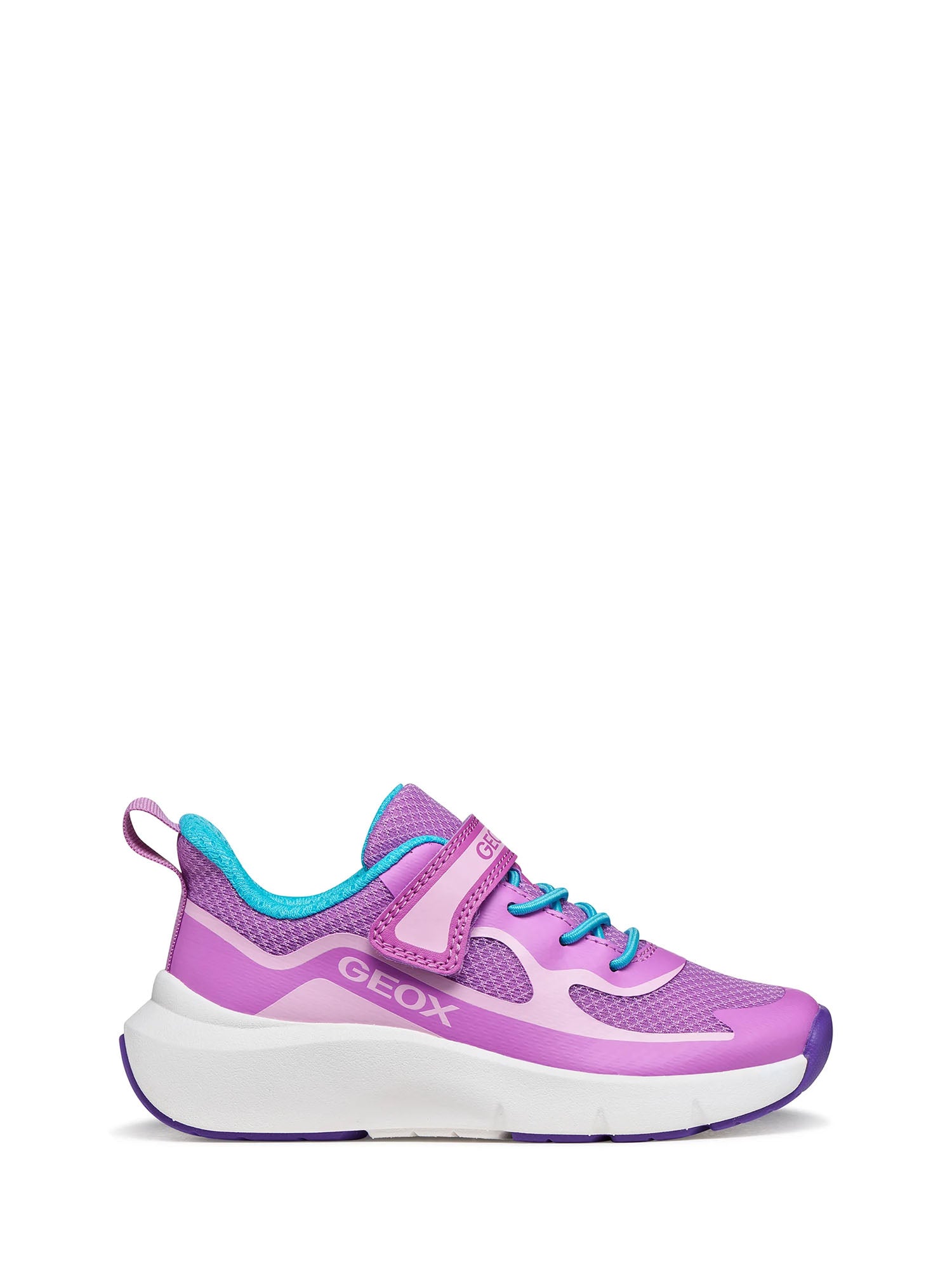 Scarpe con strappi Viola Geox
