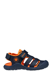 Sandali con strappi Blu Scuro Geox