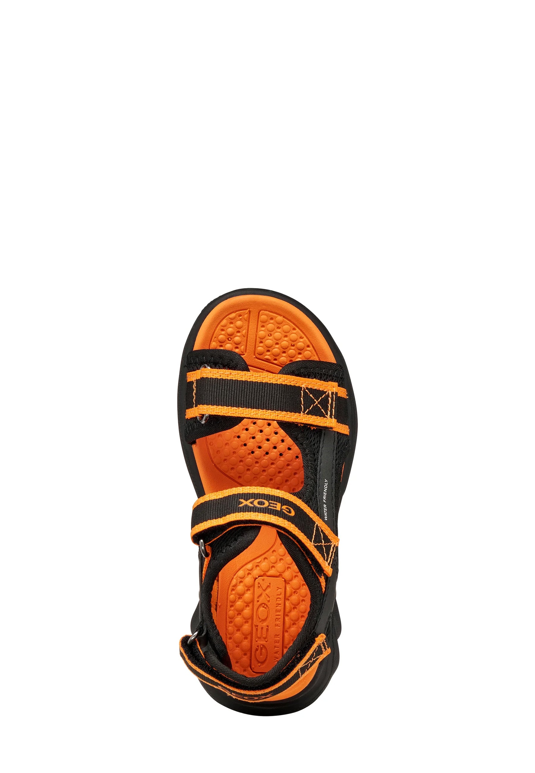 Sandali con strappi Nero Geox